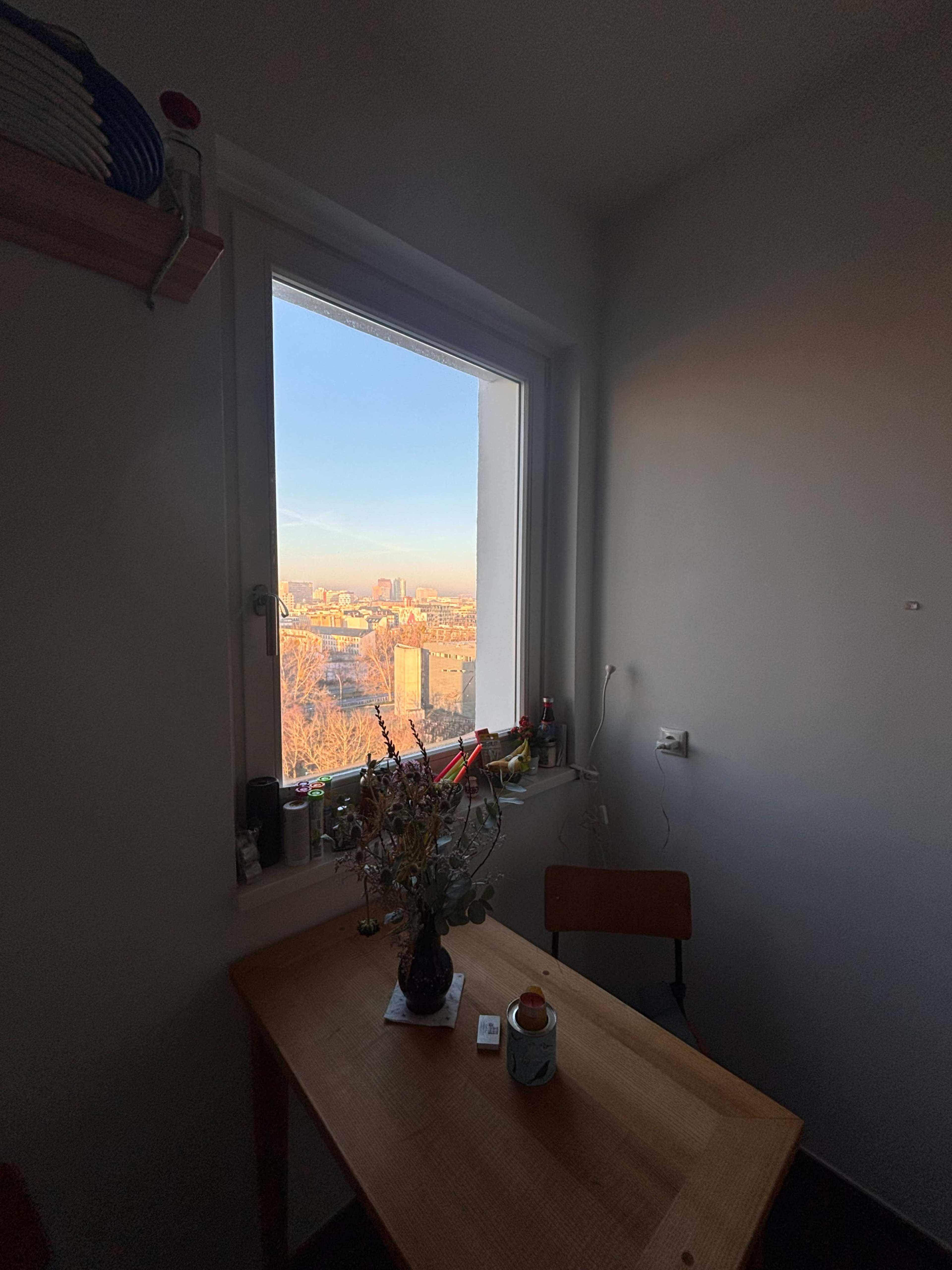 1 Zimmer Wohnung in Kreuzberg mit Balkon im 11.Stock Bild in Kreuzberg, Berlin, 