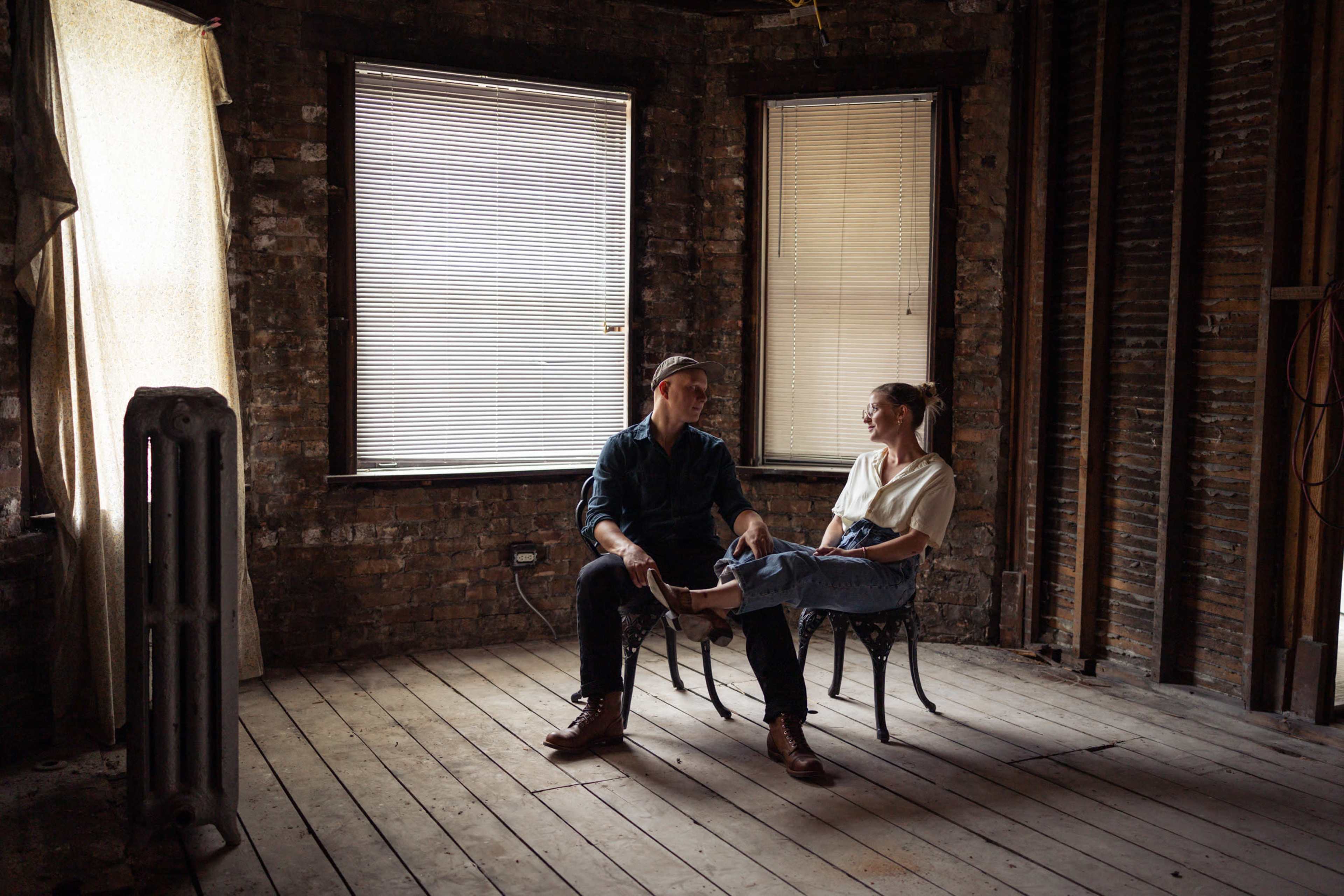 Raw & Rustic Urban Space with Exposed Brick - Unfinished First Floor Image in Ravenswood, Chicago, IL