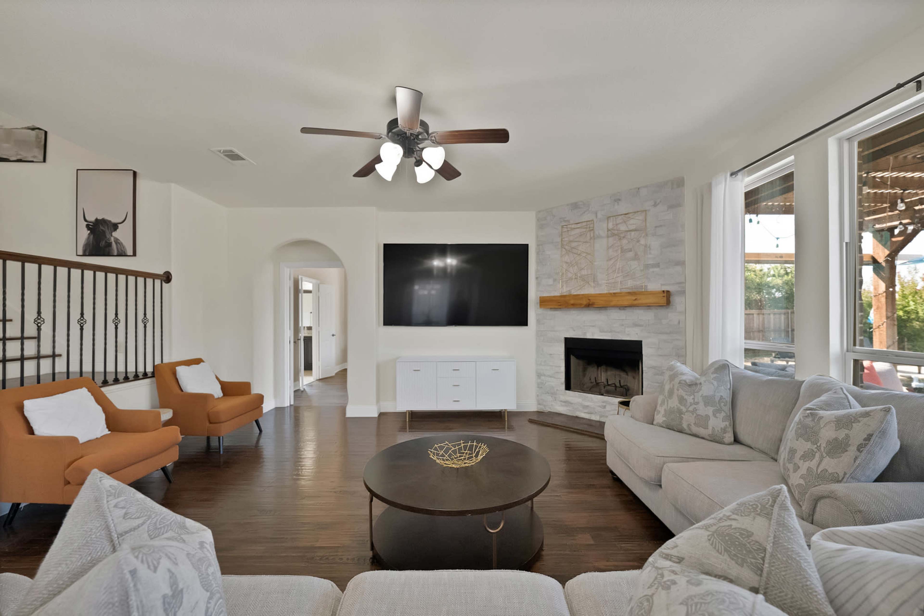 Resort-Style Executive Home w/ Pool & Playground and Chef's Kitchen Image in Cross Oak Ranch, Aubrey, TX