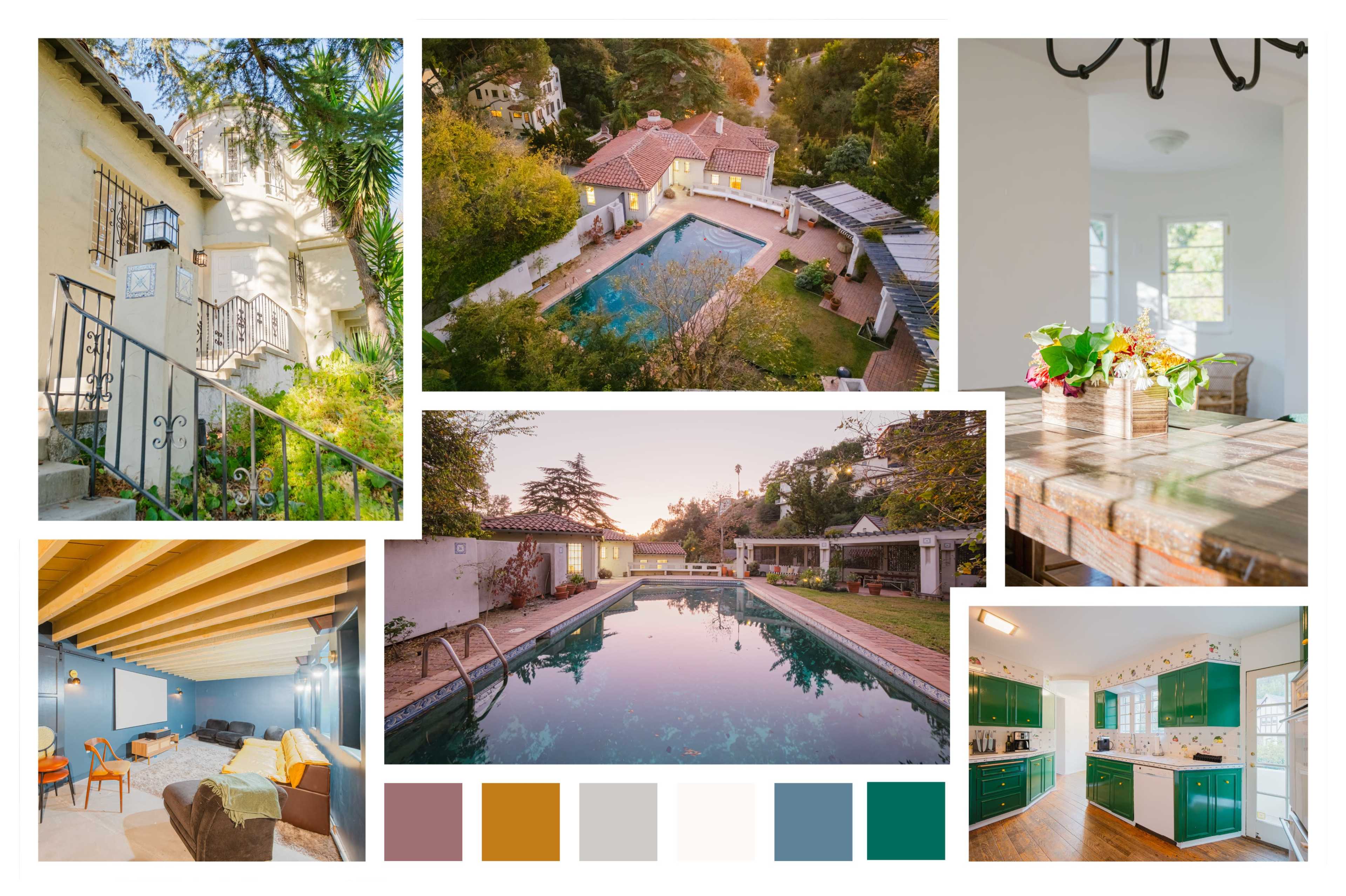 HOLLYWOOD HILLS SANCTUARY WITH SPANISH CHARM Image in Central LA, Los Angeles, CA