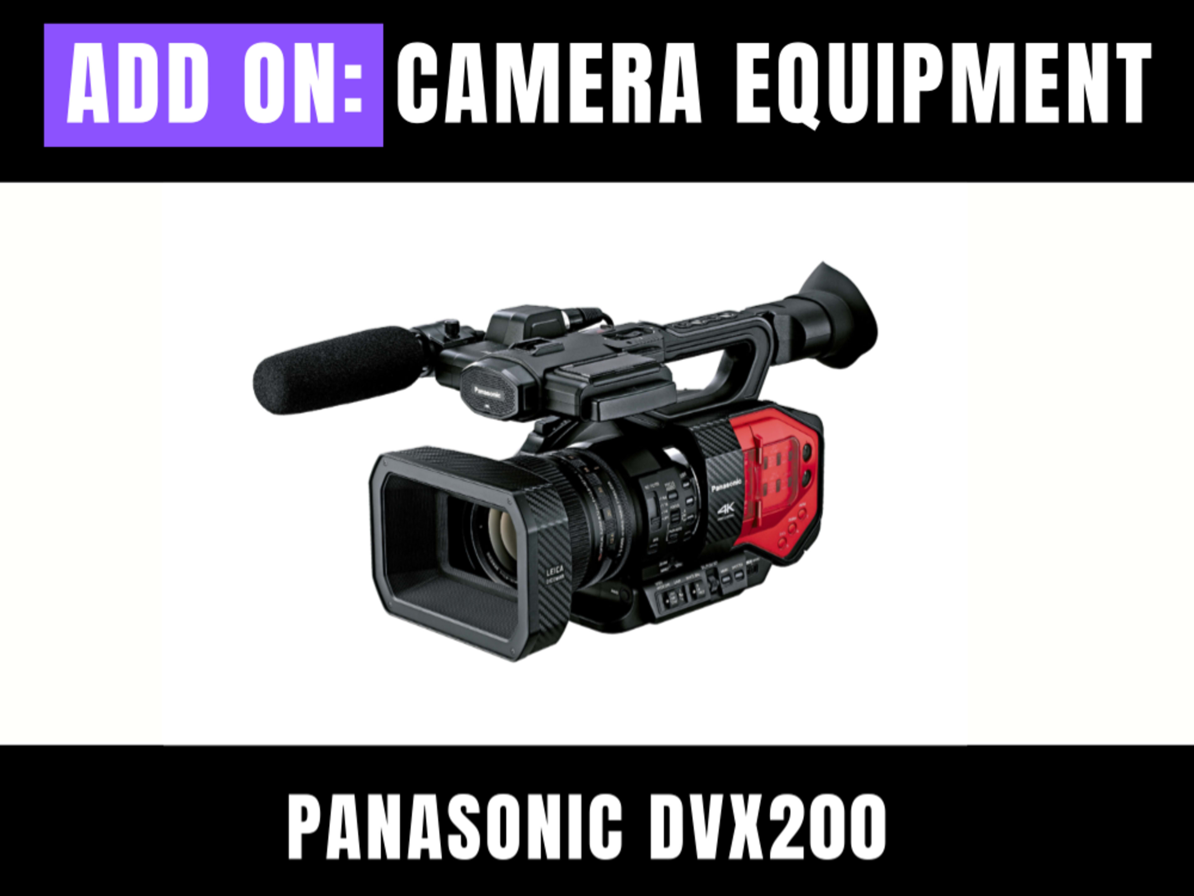 Panasonic DVX200 Camera