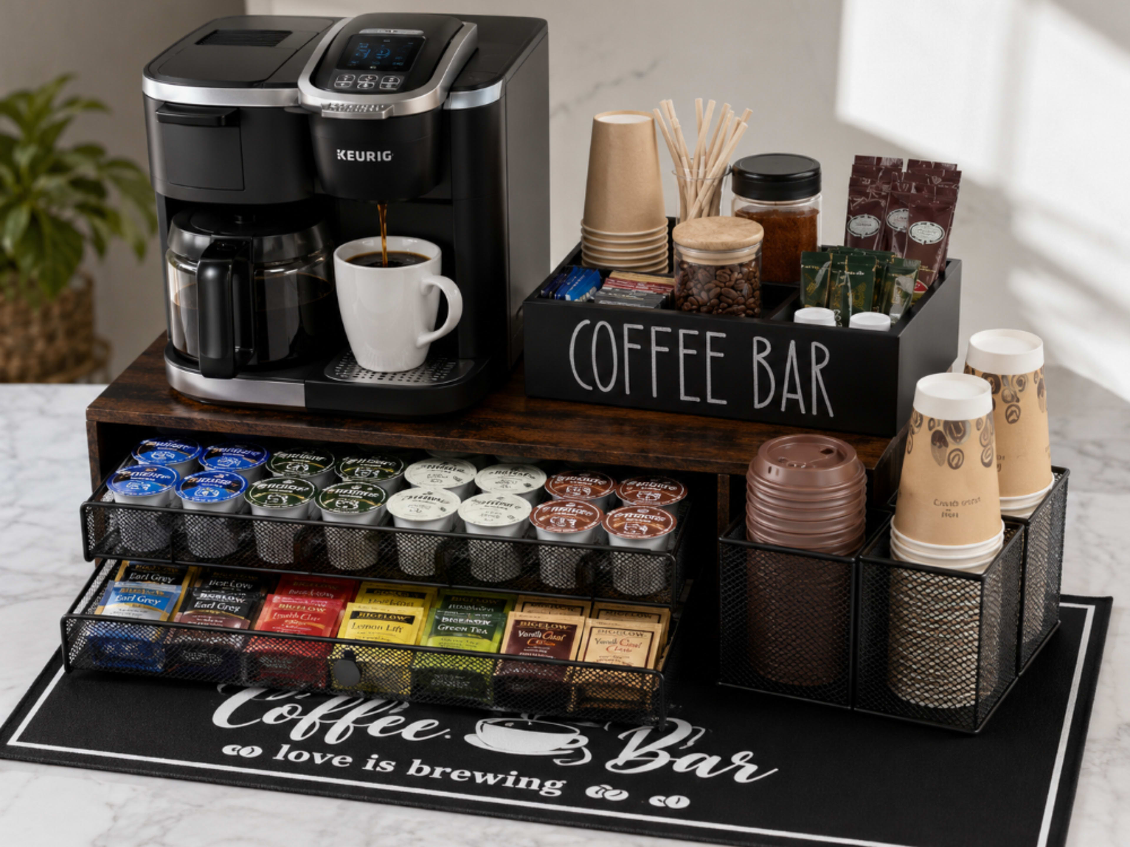 ☕ Coffee, Tea & Hot Chocolate Bar