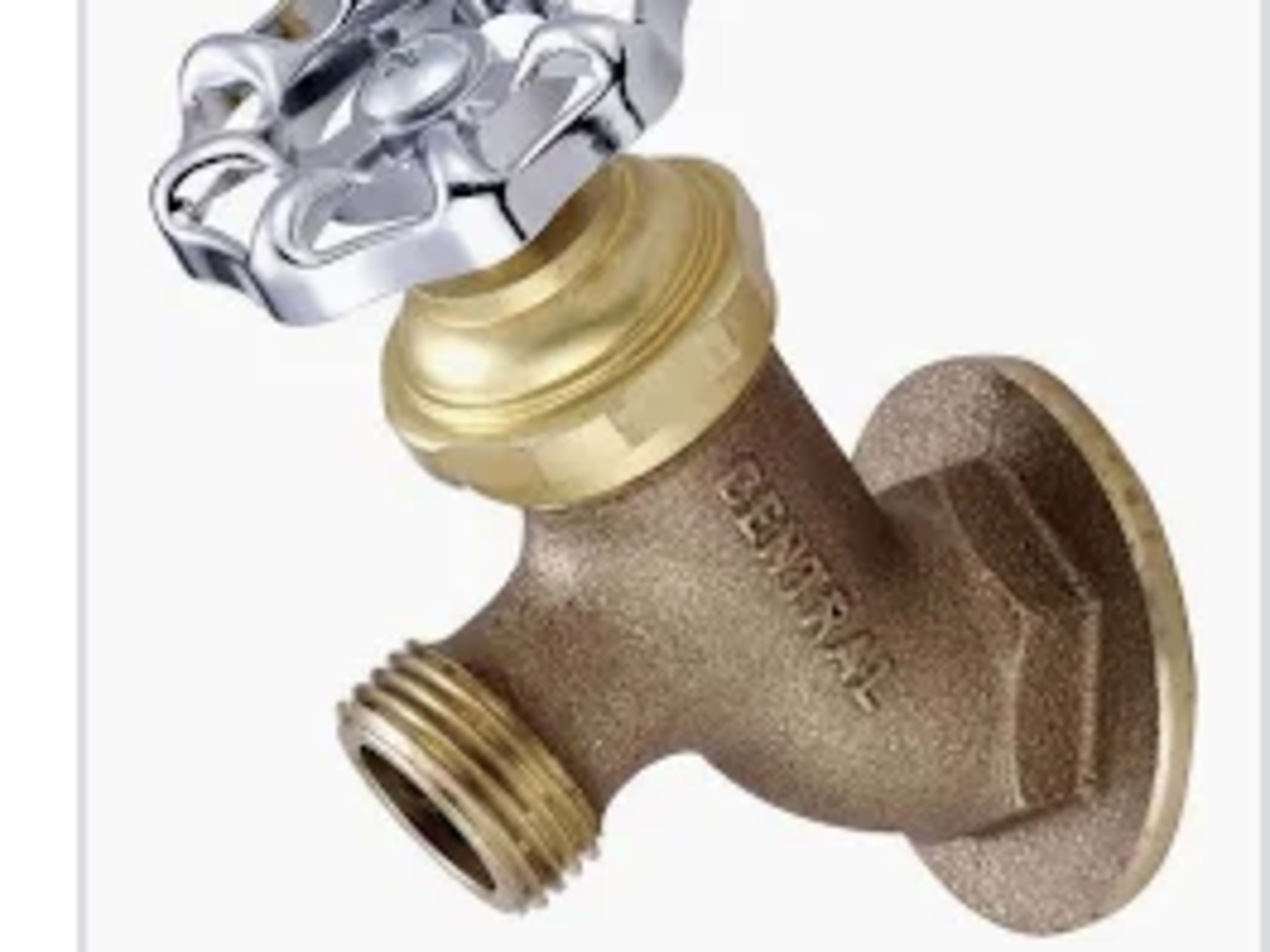 Outdoor Water Hose Connection