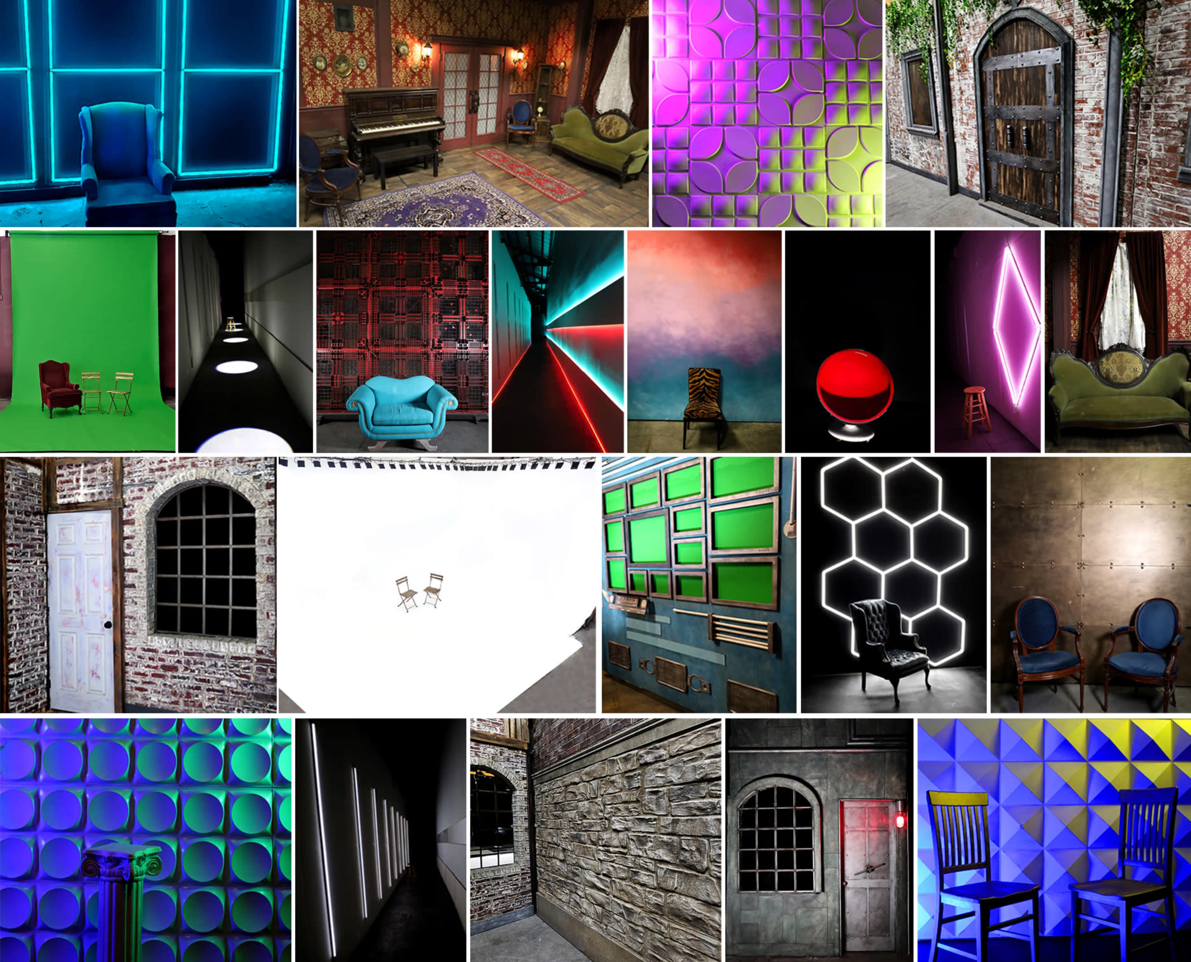 Over 30 Backgrounds and Sets plus Large White and Black Cycloramas Image in Lincoln Heights, Los Angeles, CA