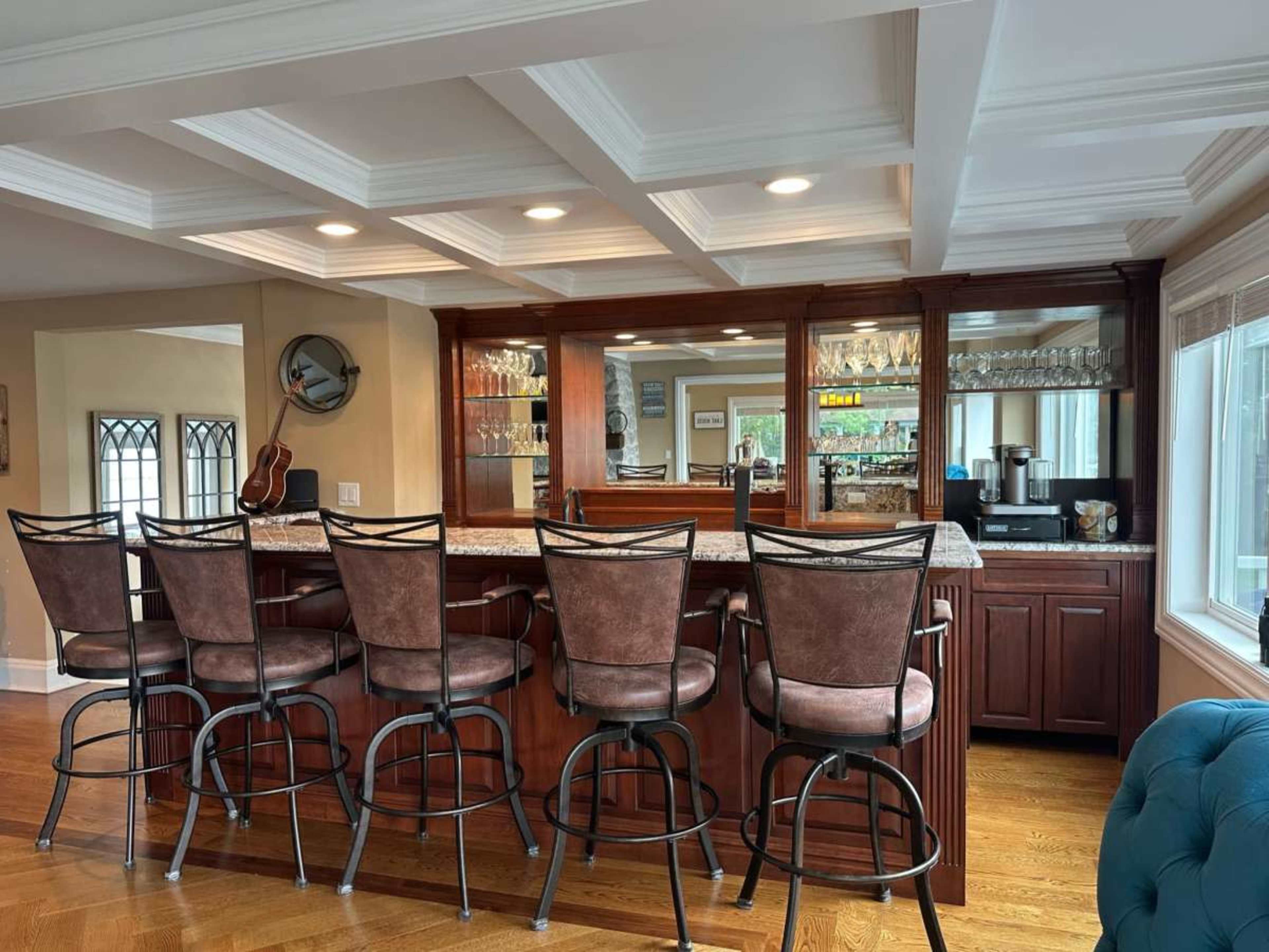 Panoramic lakeside Oasis on Peninsula Image in West Milford, Hewitt, NJ