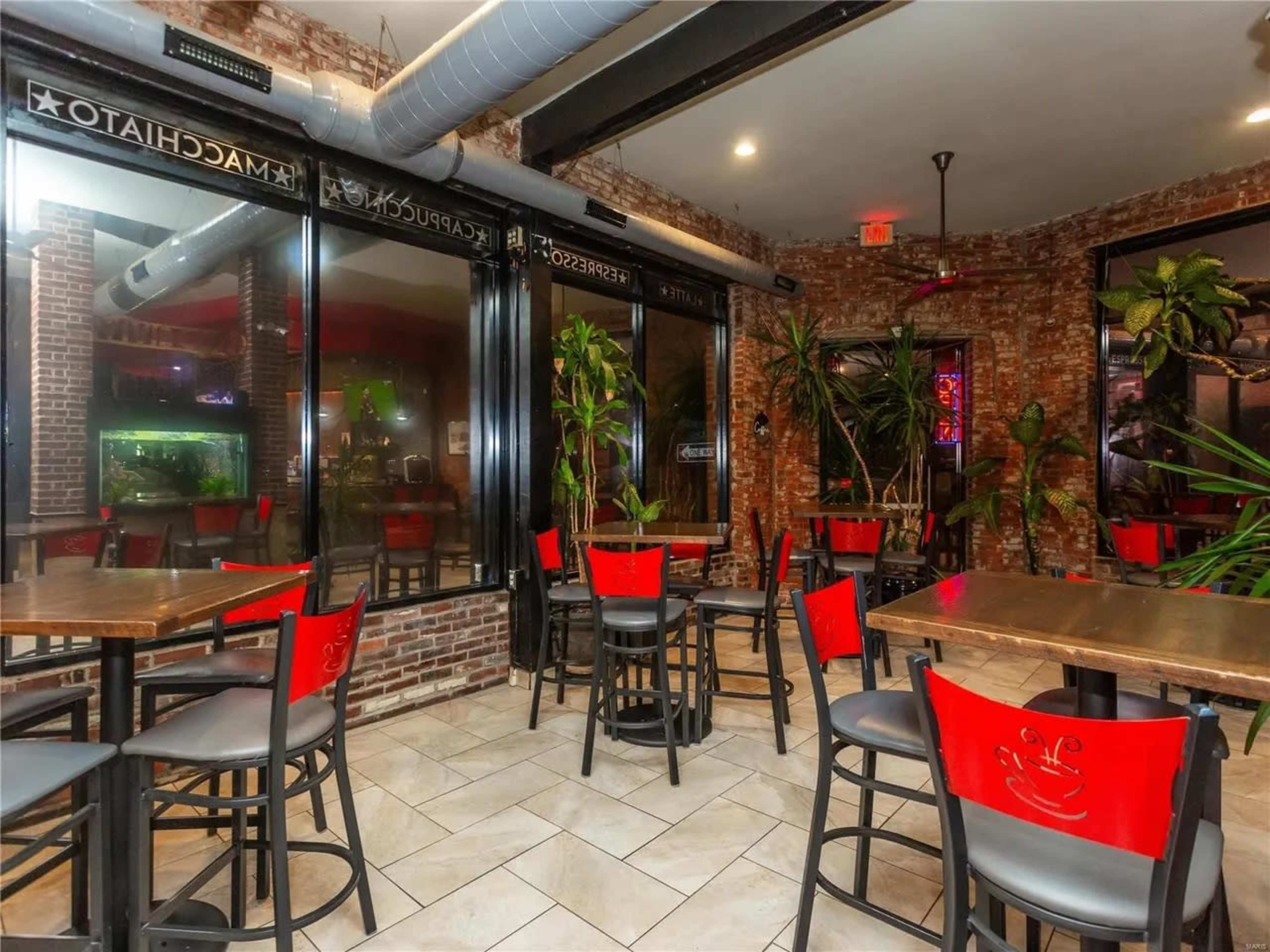Industrial Modern Event Space Right Inside A Café Bar Image in Princeton Heights, St. Louis, MO