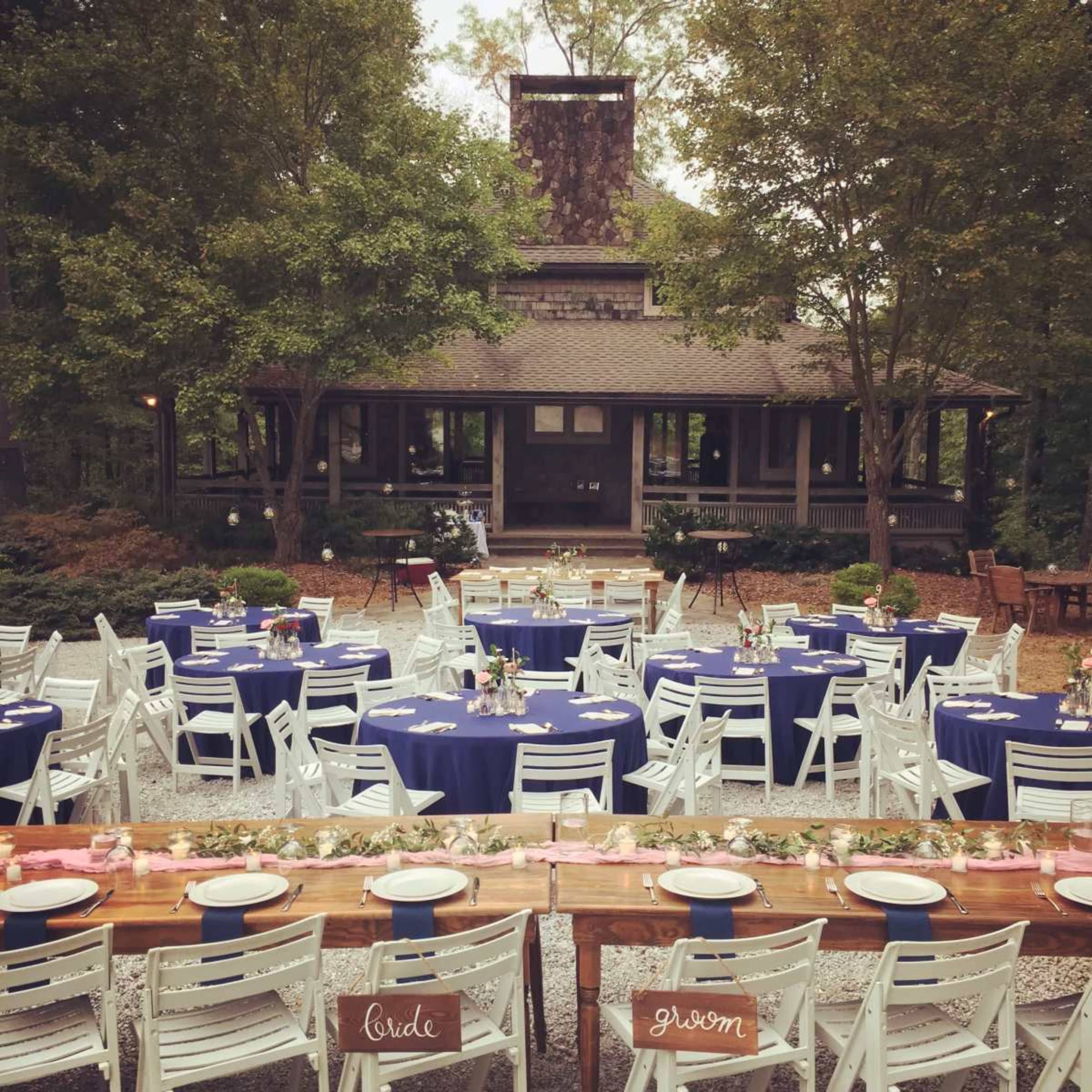 Picturesque event venue nestled in the wooded North Georgia Mountains Image in , Tiger, GA