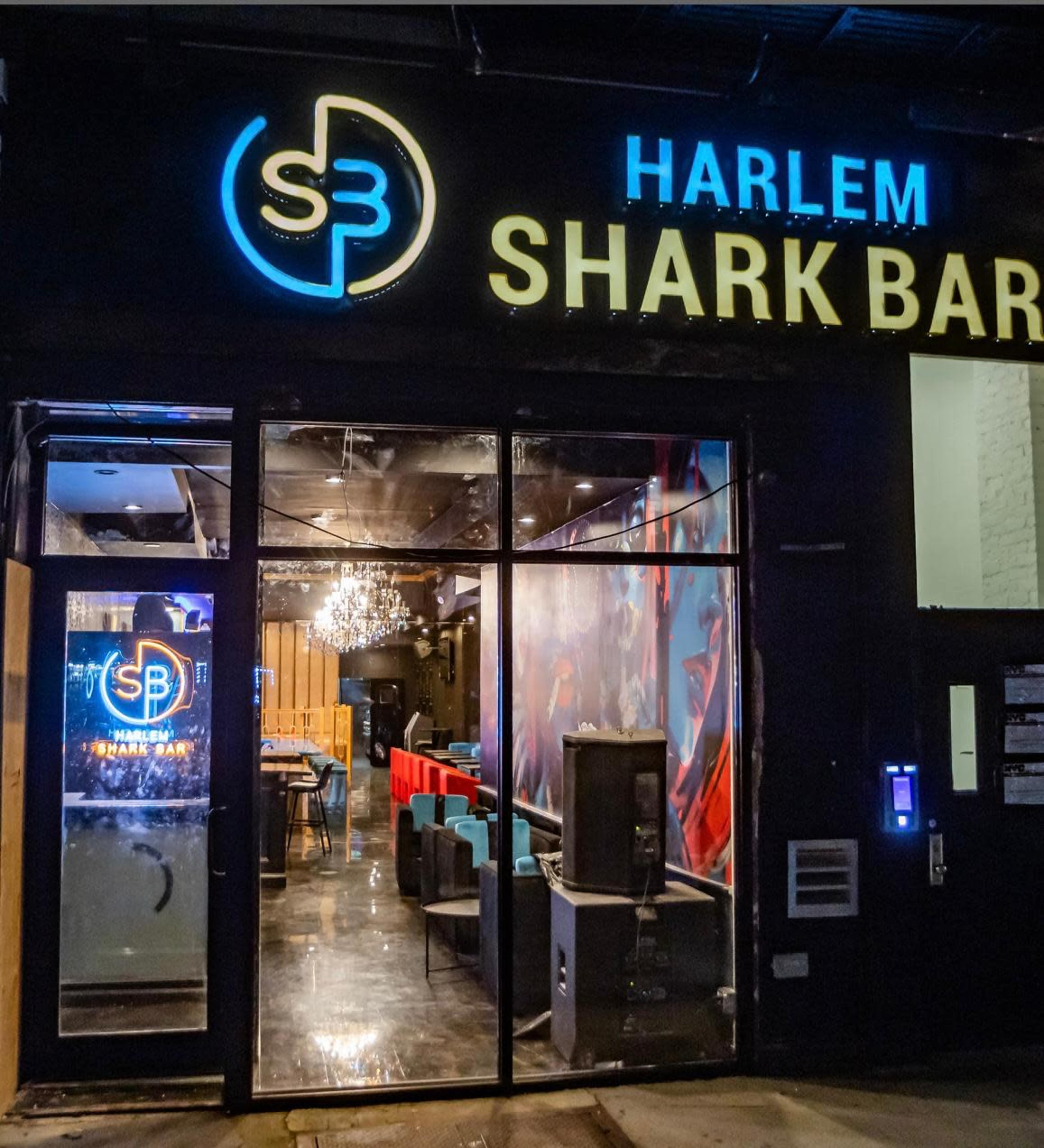 Colorful Bar in New York Image in Harlem, New York, NY