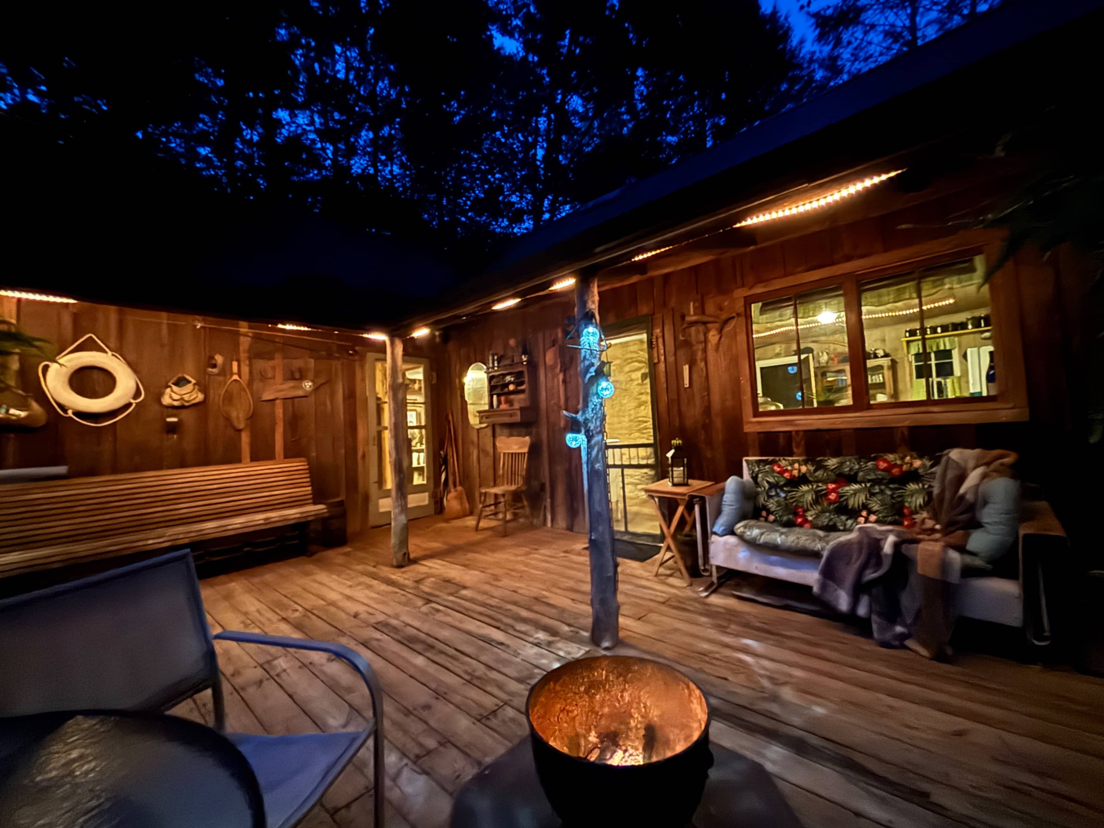 200 year-old funky Riverfront Appalachian historic farmhouse 1700s Image in , Sevierville, TN