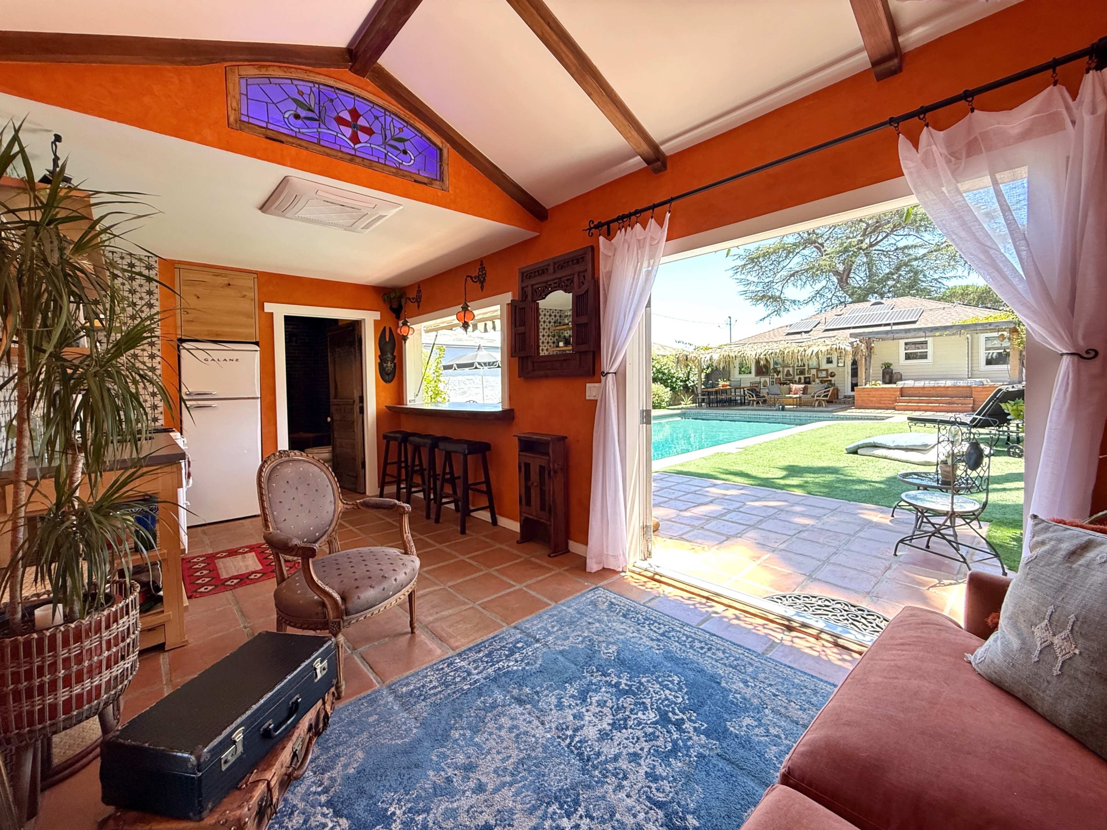 Jungalow Oasis Home w/ Large Private Pool & Casita! Image in North Hollywood, North Hollywood, CA