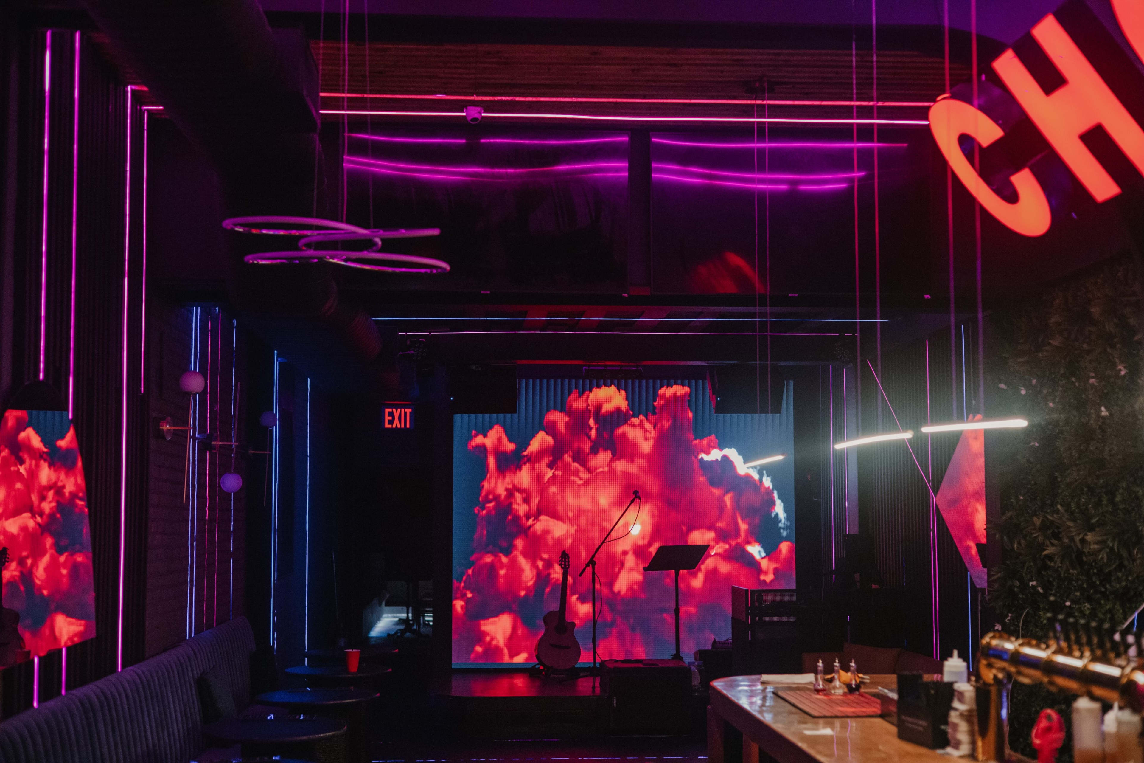 Vibrant Lounge with Stage and Exclusive Bar in Queens Image in Woodside, Queens County, New York