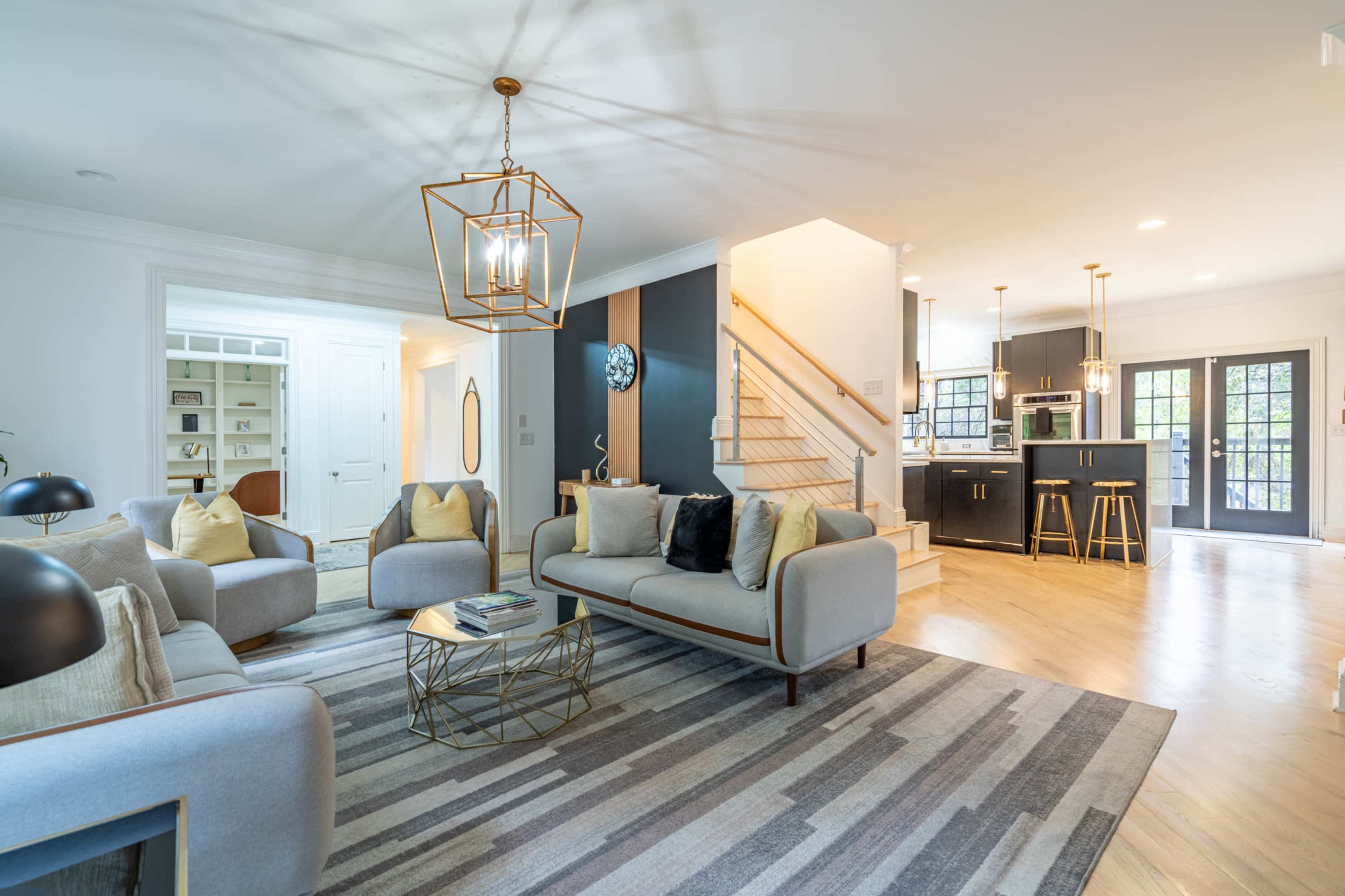 Luxurious Black House in Buckhead Atlanta Image in Buckhead, Atlanta, GA