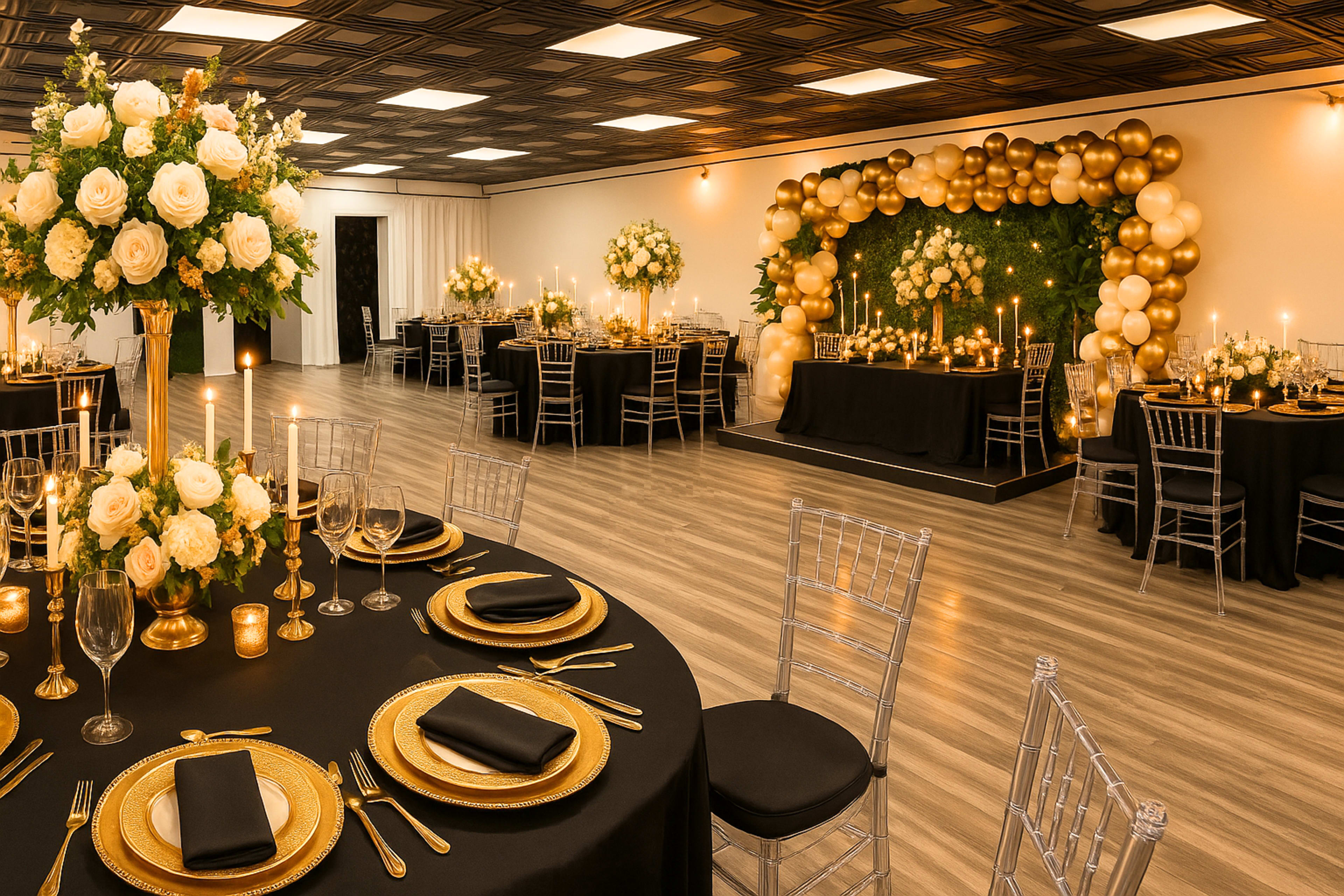 Glam-Themed Event Space w/ Complete Setup Included Image in Highland Meadows, Dallas, TX