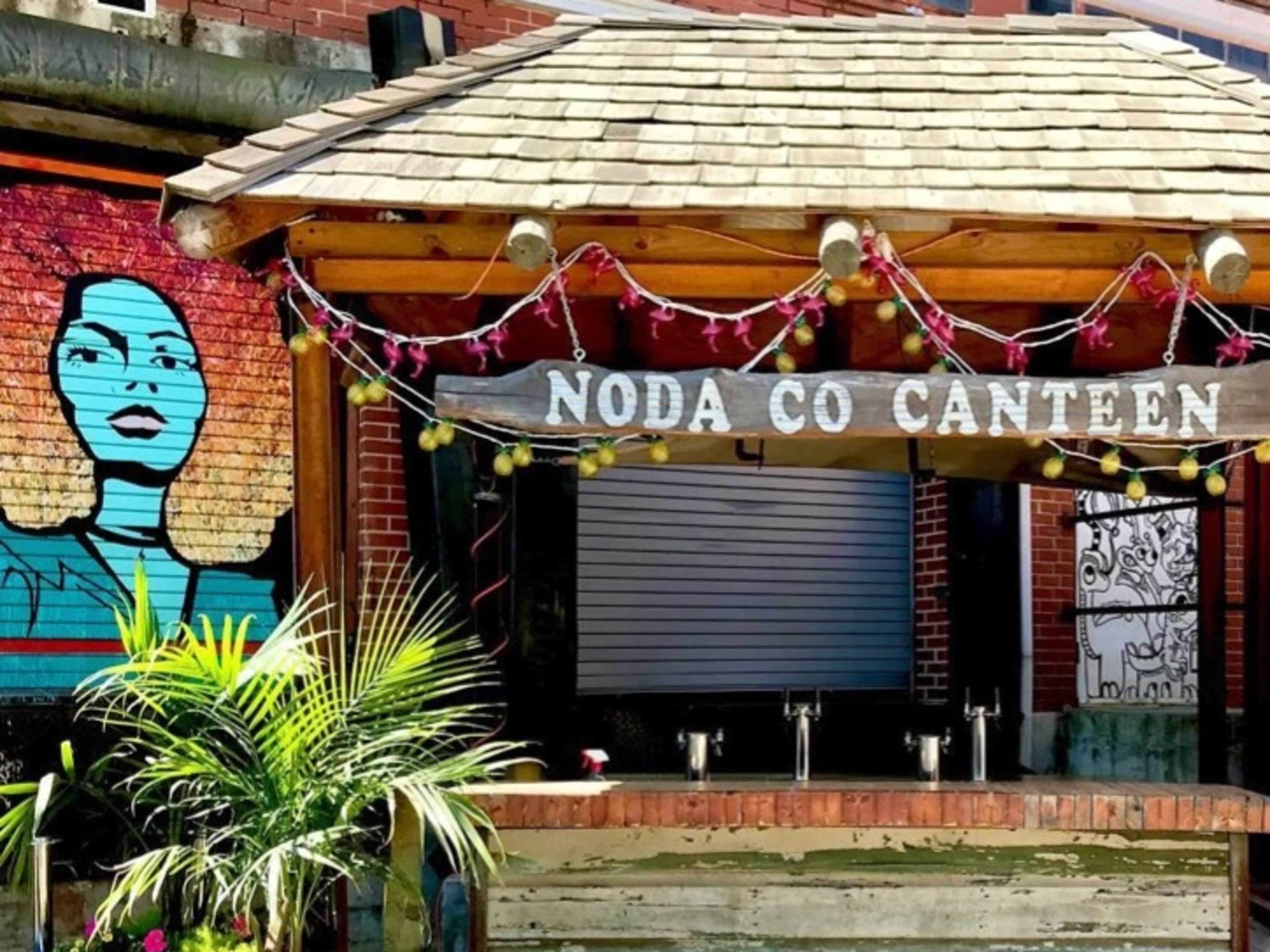 Outdoor "outpost" bar