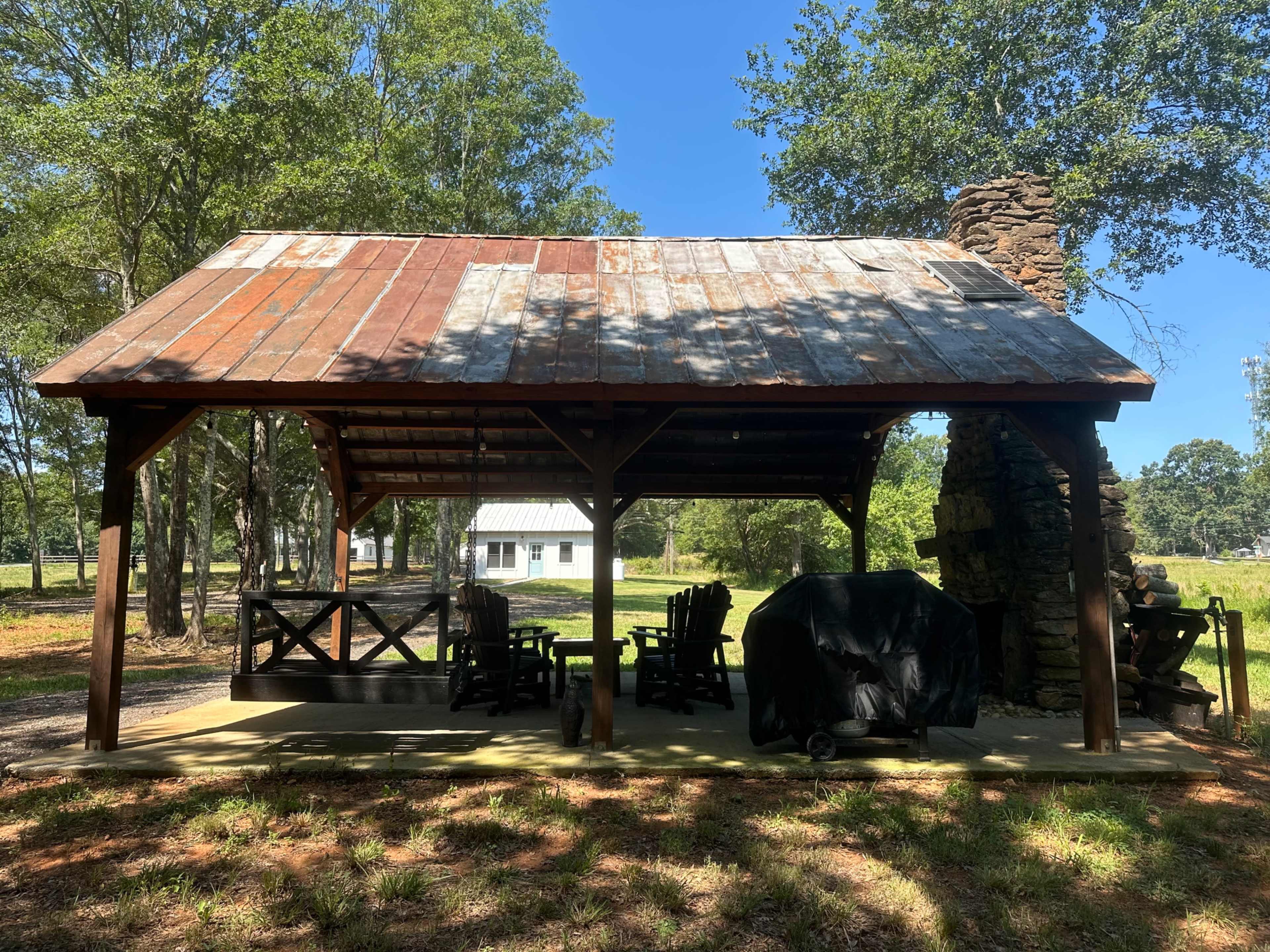 Rustic Outdoor Space for Small Weddings, Showers, Parties and More! Image in Mayo, Cowpens, SC