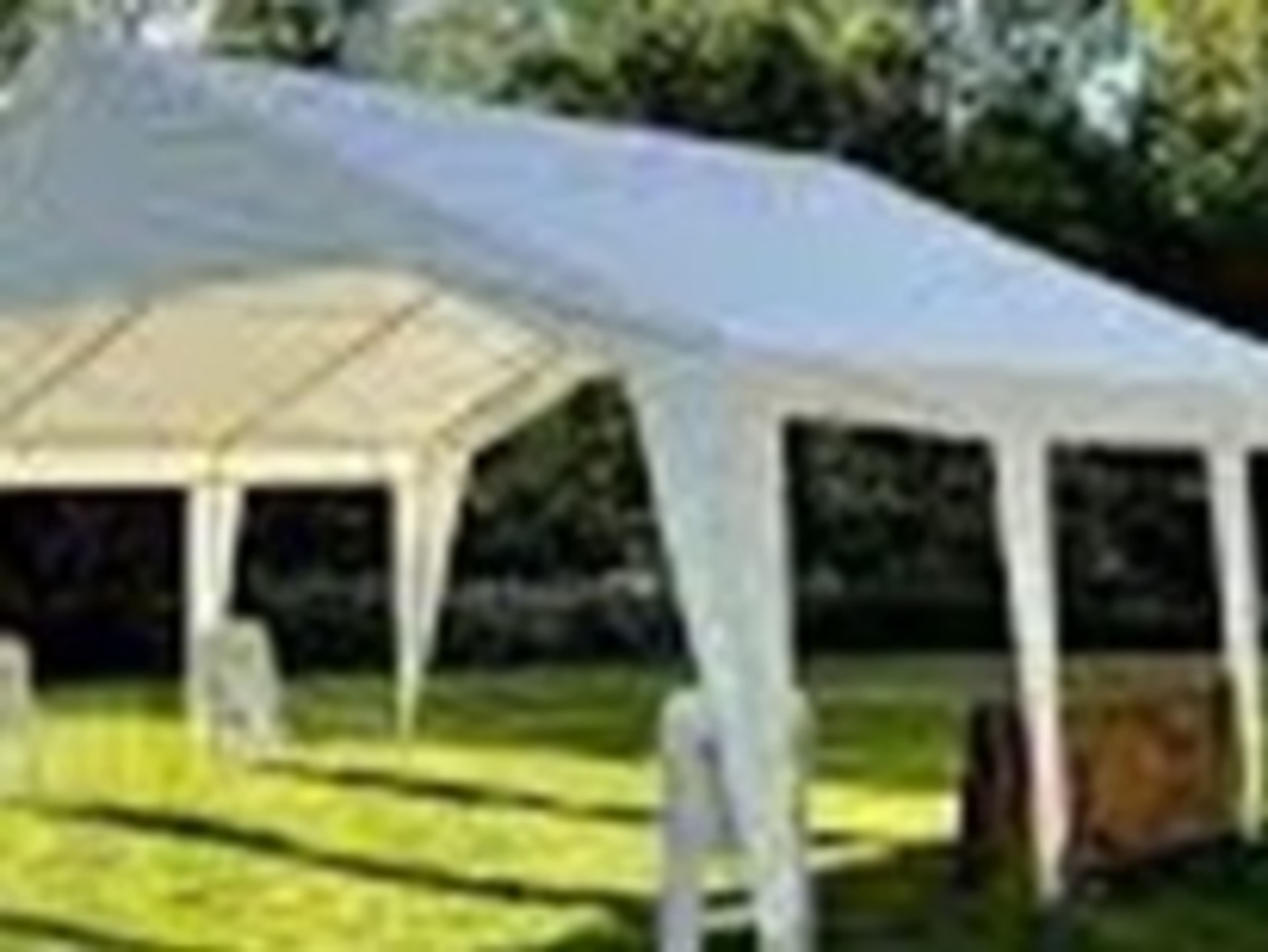 20 x 20 White Party Tent