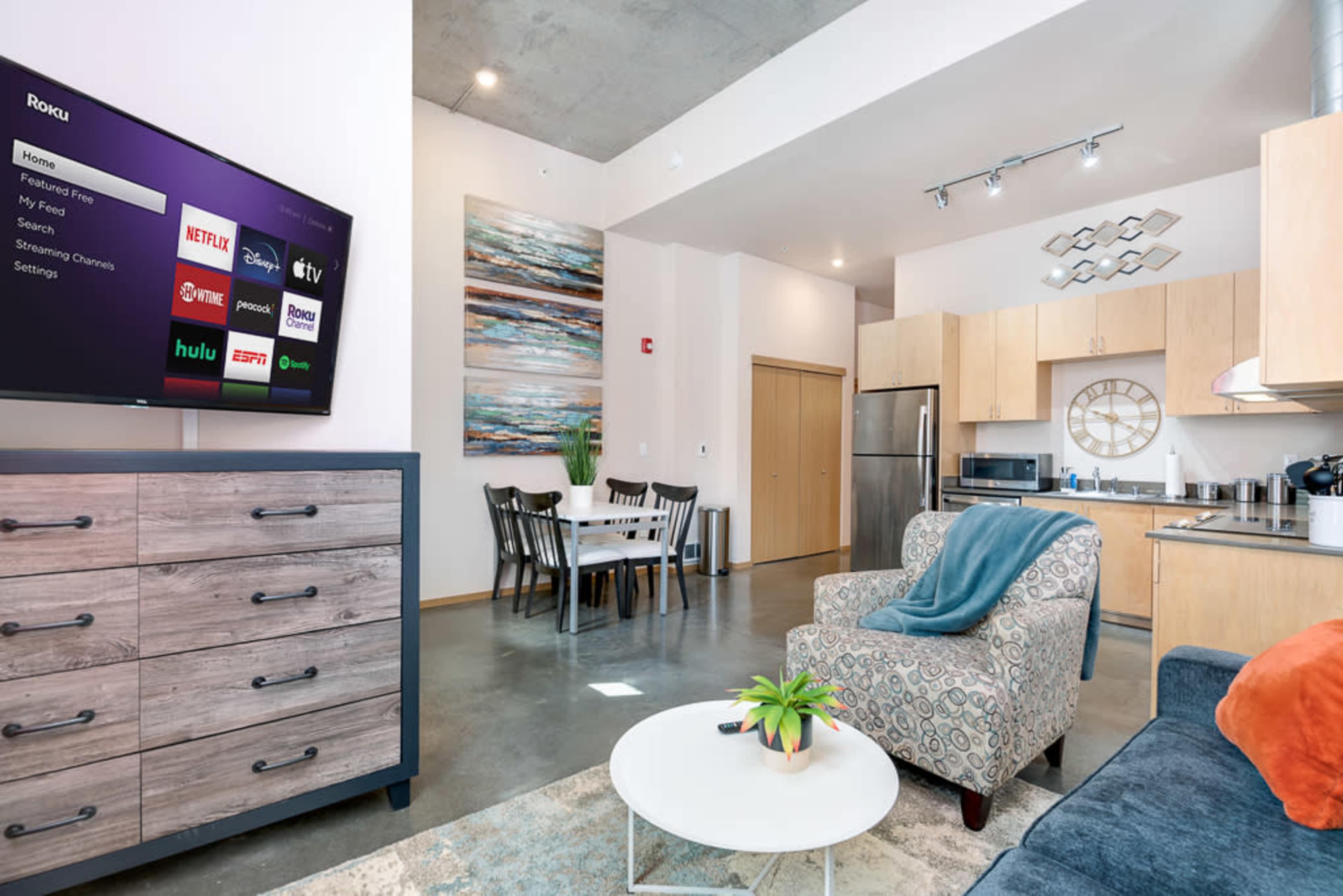 Sultry Fire 1BR Apartment | Modern, Moody, & Centrally Located in Beacon Hill Image in North Beacon Hill, Seattle, WA