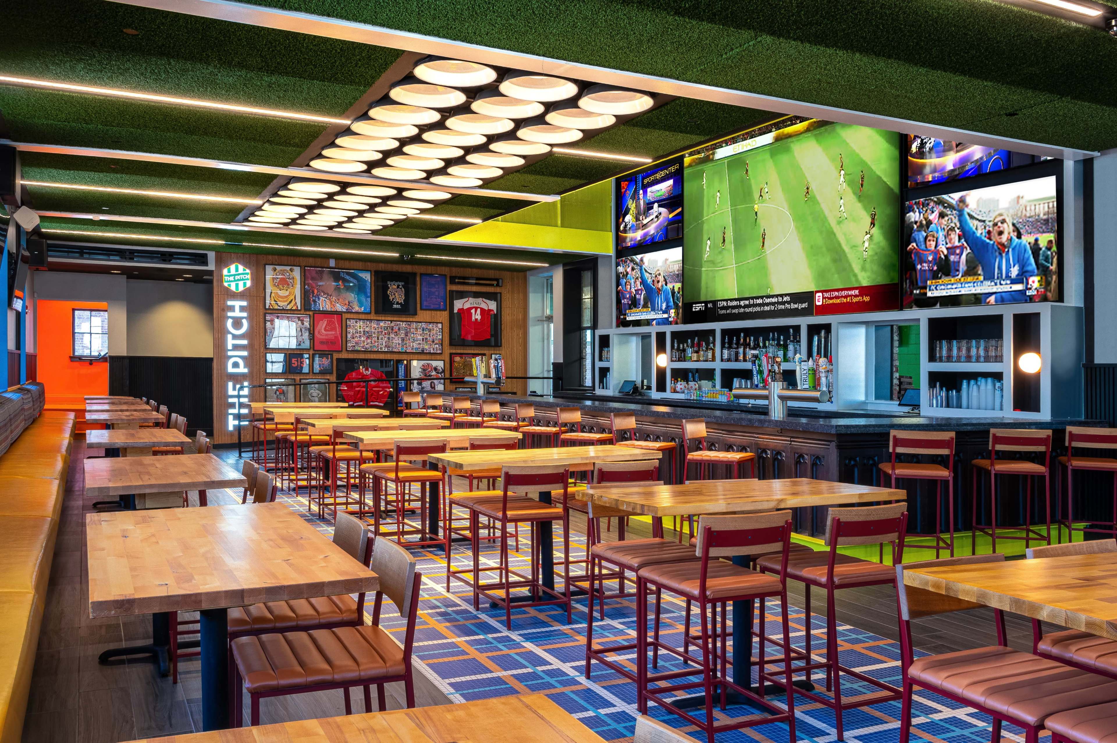 Downtown Soccer Bar with Rooftop Image in Over-The-Rhine, Cincinnati, OH