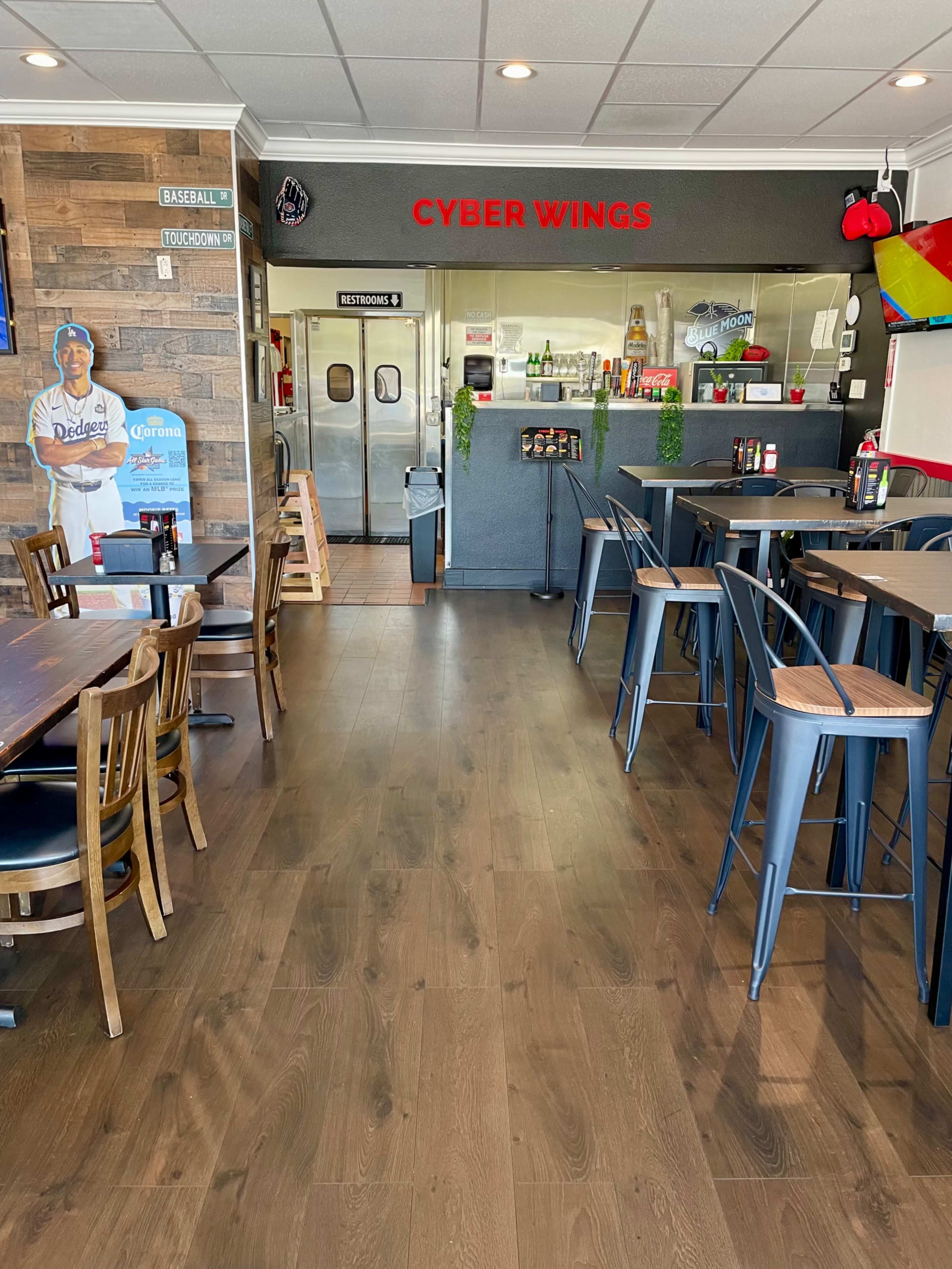 Modern OC Wing Spot with Urban Vibe – Perfect for Private Events, Sports Teams & Celebrations Image in Fountain Valley, Fountain Valley, CA