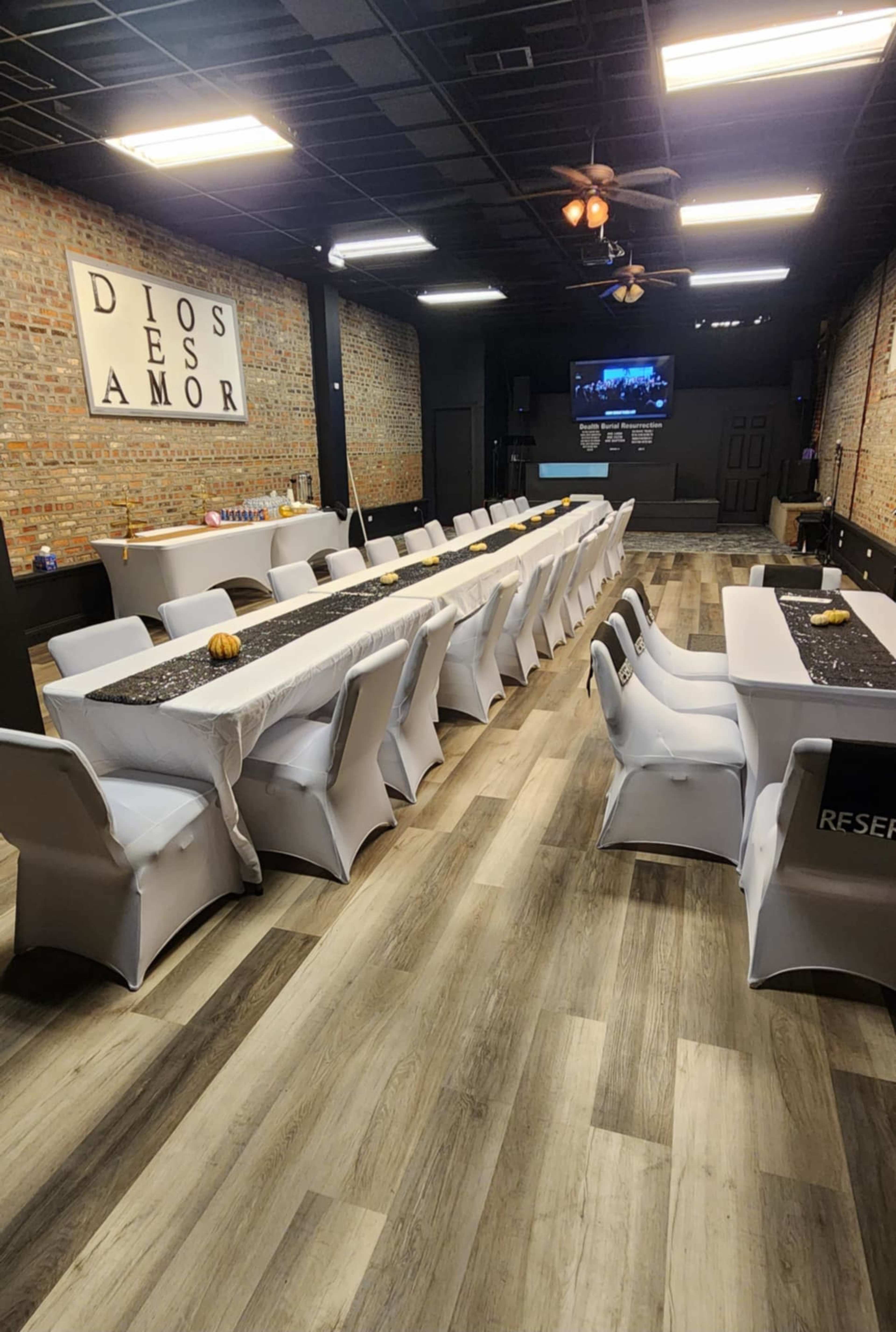 Open Urban Assembly Hall—Perfect for Services & Celebrations Image in Lower West Side, Chicago, IL