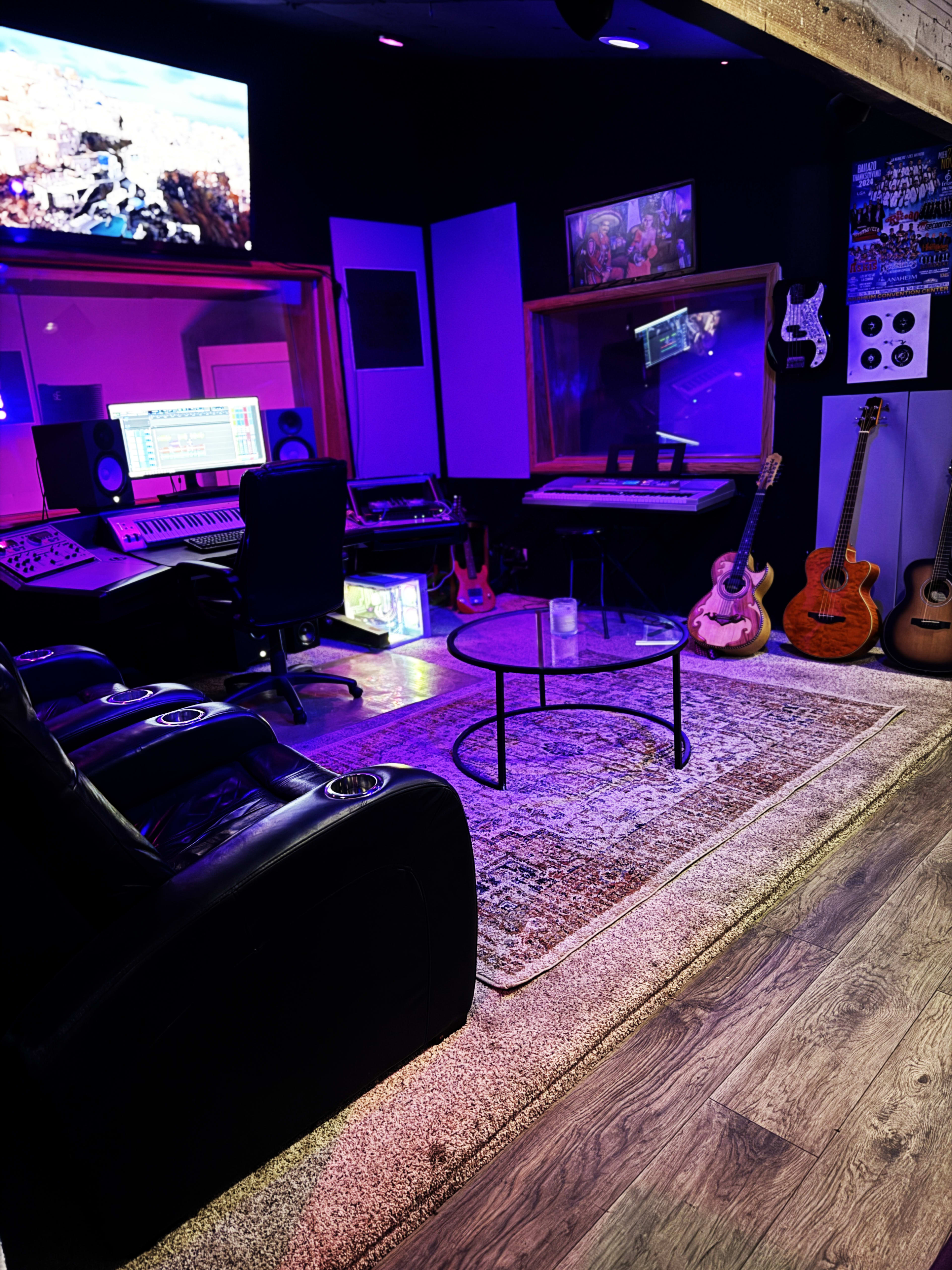Vintage Downtown Recording Studio w/ Live Room & Lounge Image in Downtown, Santa Ana, CA