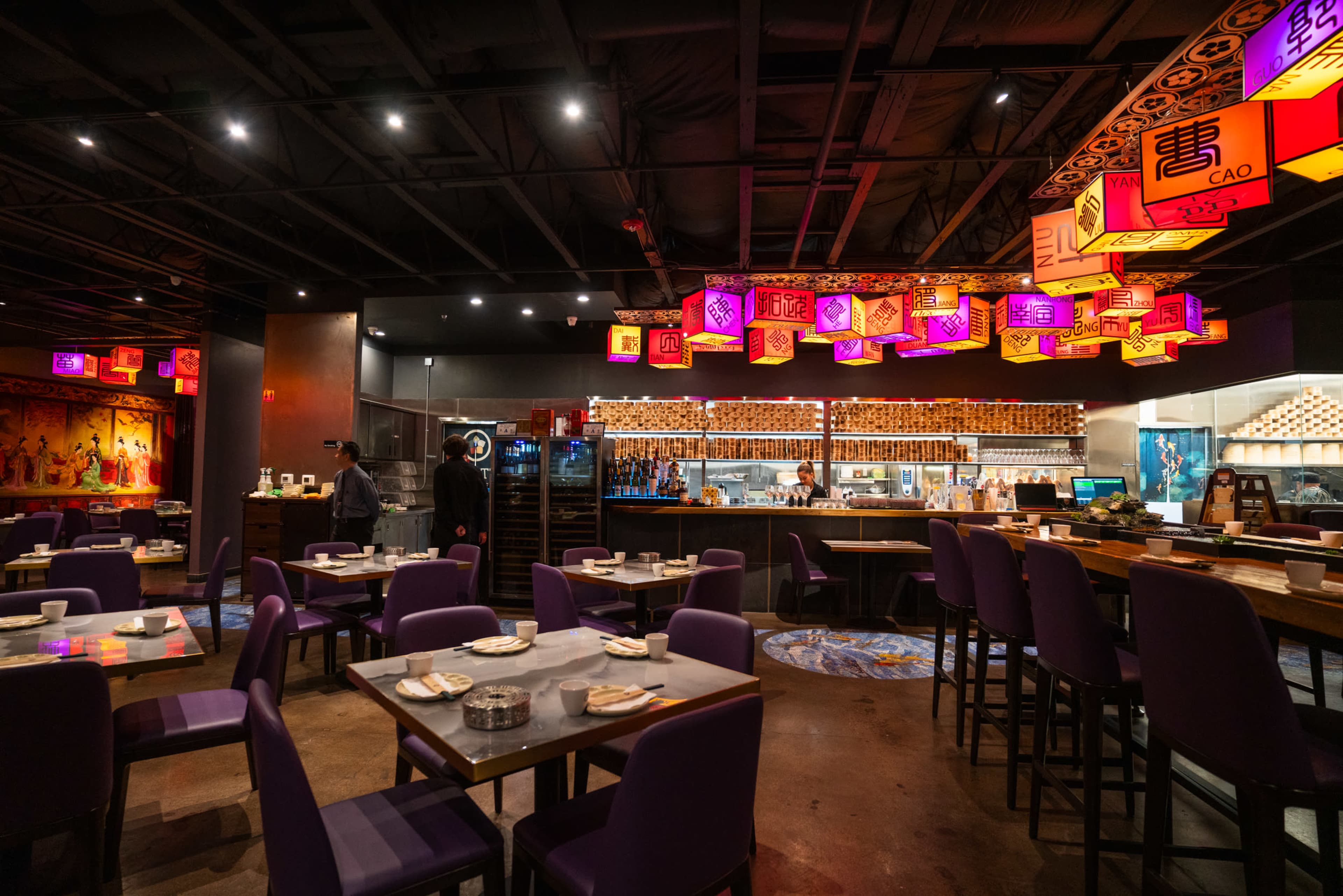 Upscale Asian Restaurant with Unique Waterfall Table and Private Dining Room Image in Paradise, Las Vegas, NV