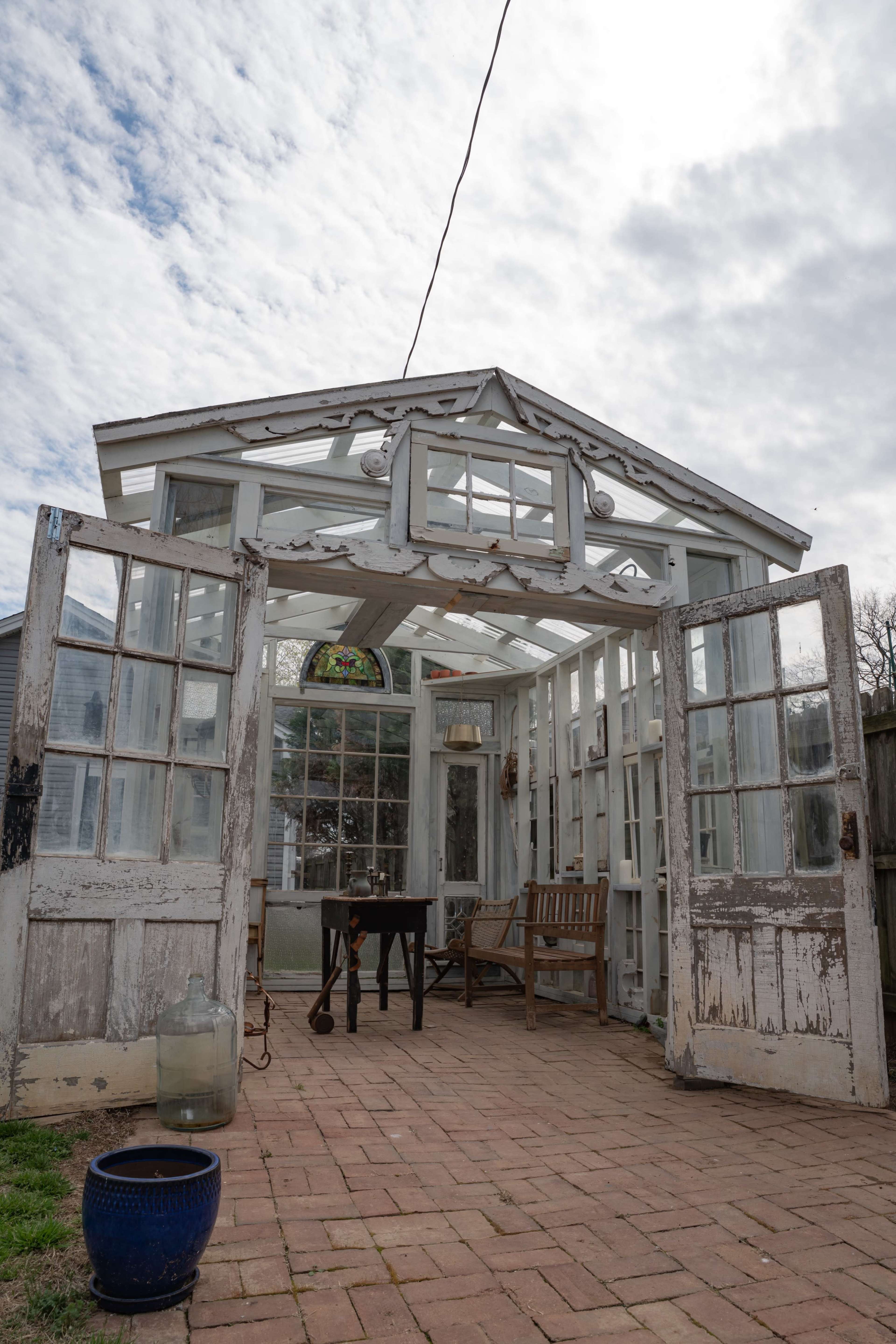 Rustic Greenhouse Image in East Nashville, nashville, TN