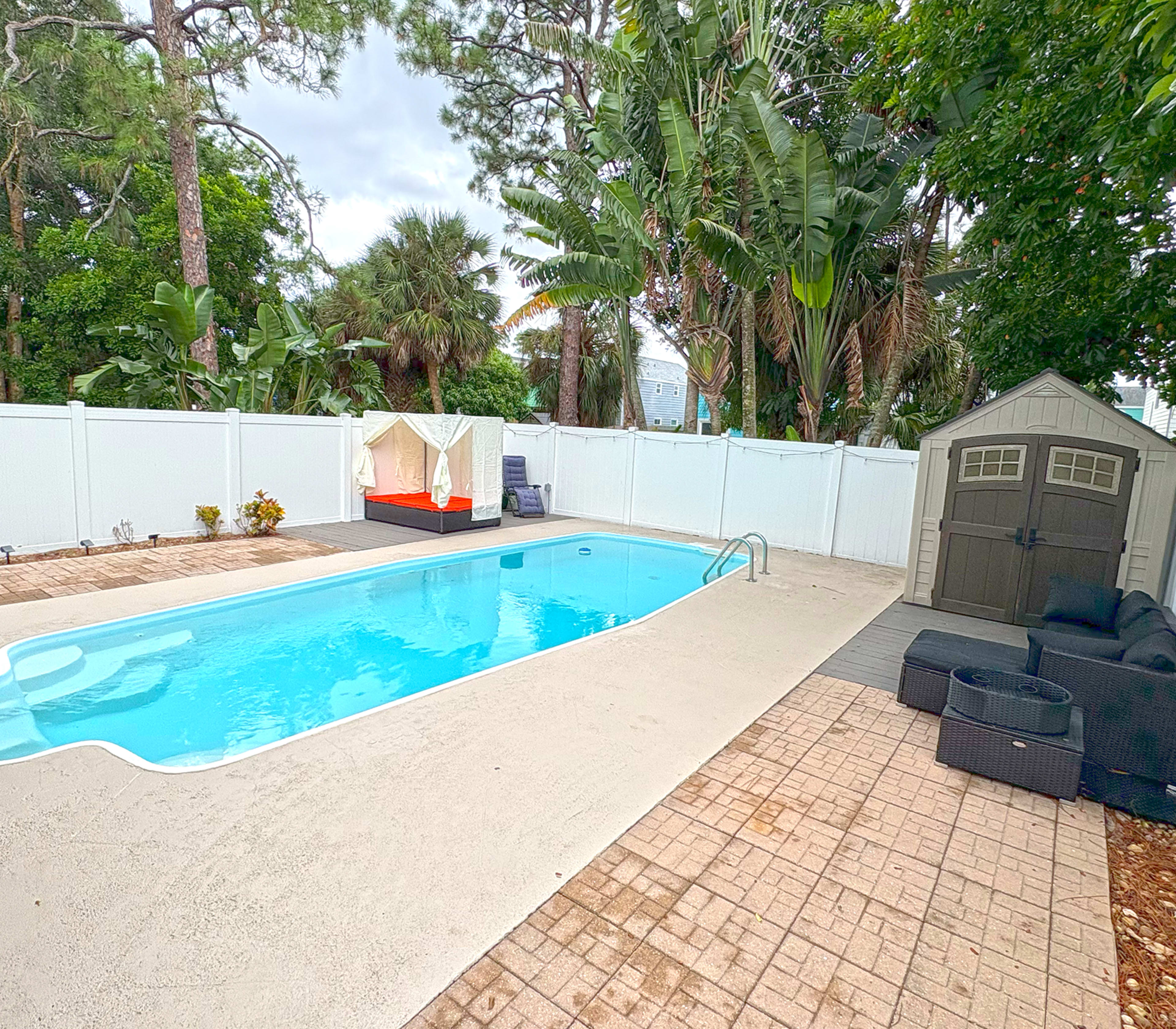 The backyard oasis pool Image in Lakeside Green, west palm beach, FL