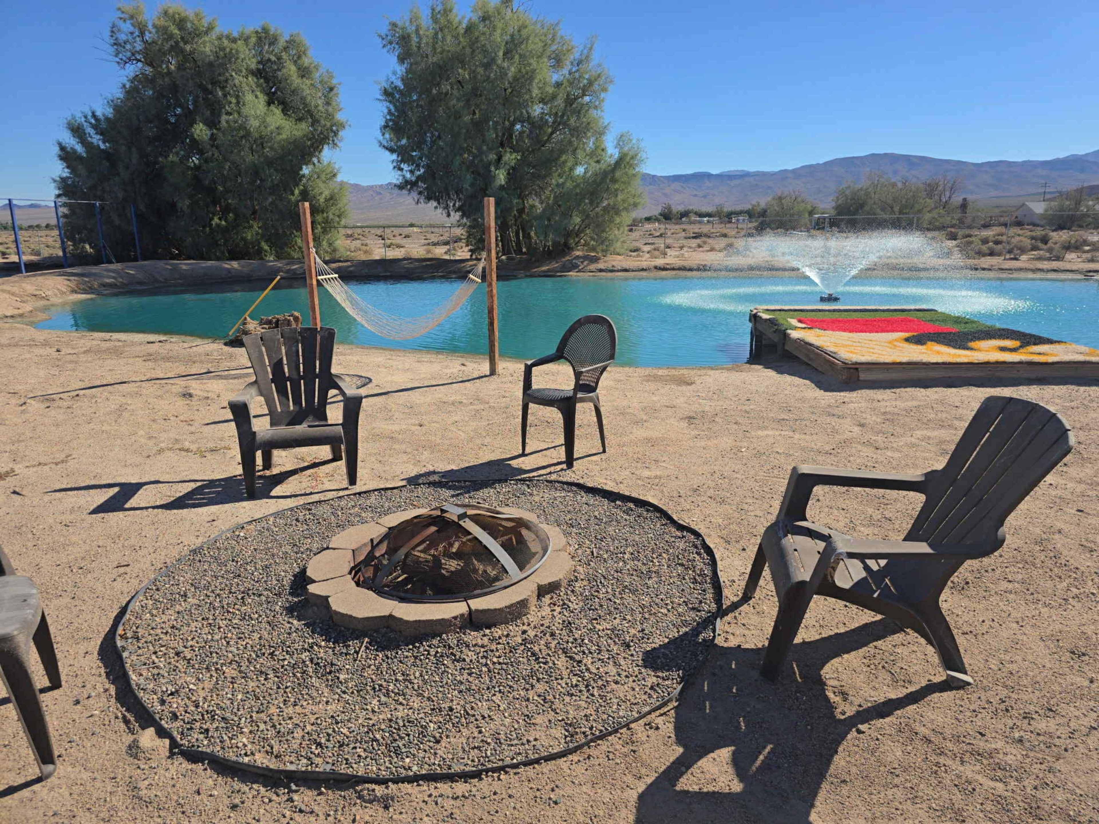 Desert Ranch with Private Lake and Fitness Park Image in , Newberry Springs, CA