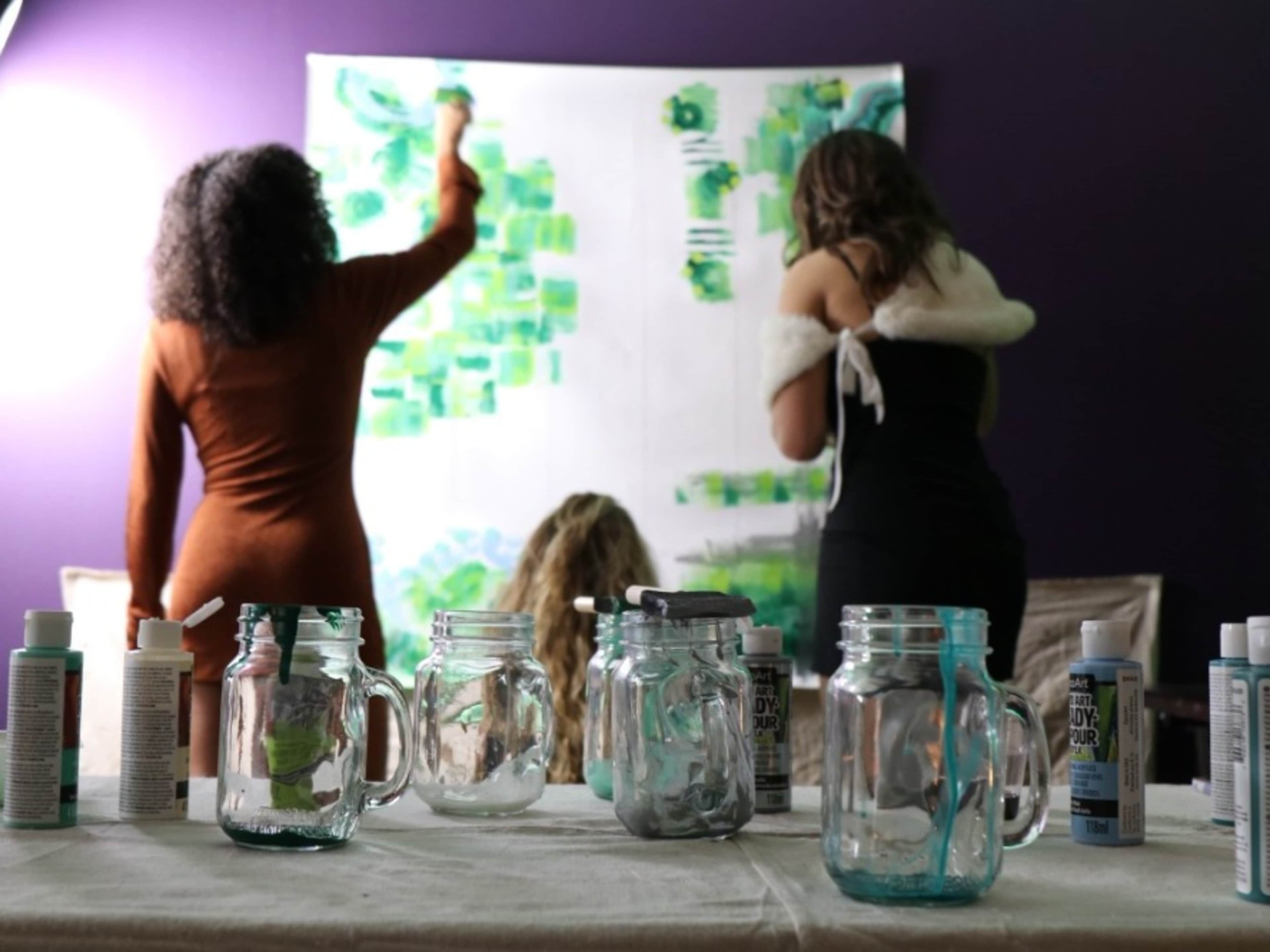 Custom Collaborative Painting to Take Home