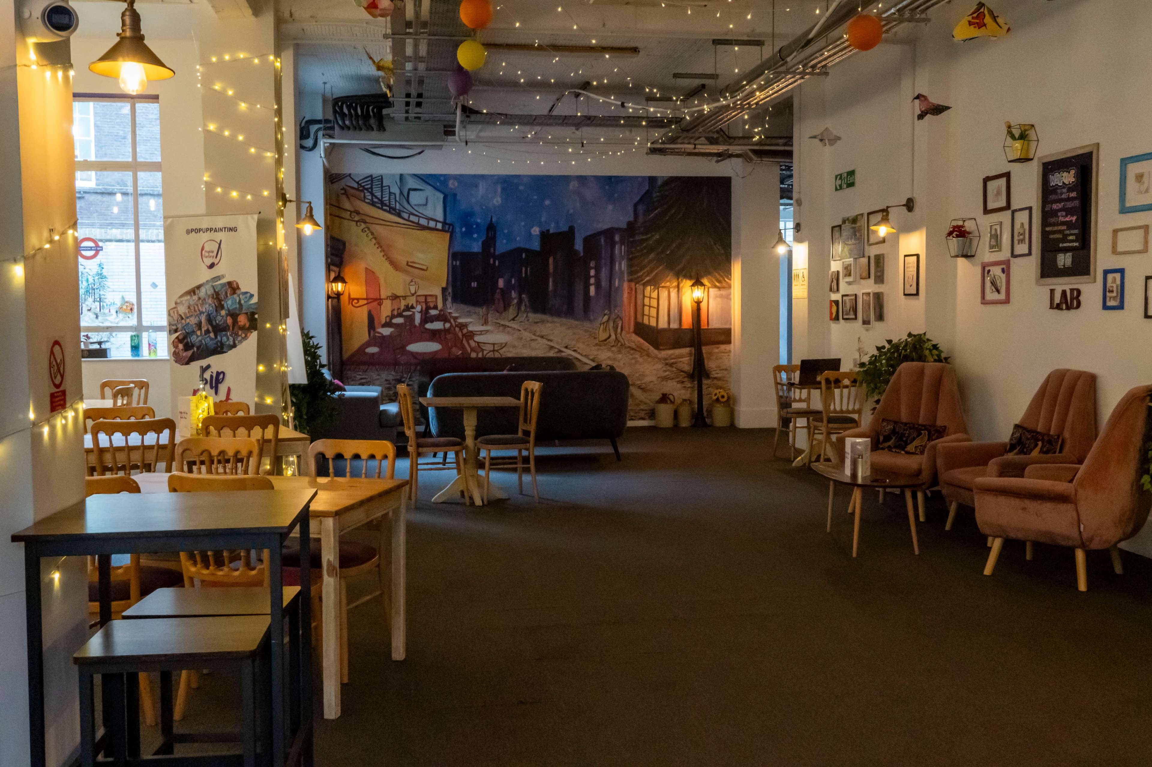 Light and Airy Creative Central London Bar & Event Space - Whole Venue Image in Holborn, London, ENG