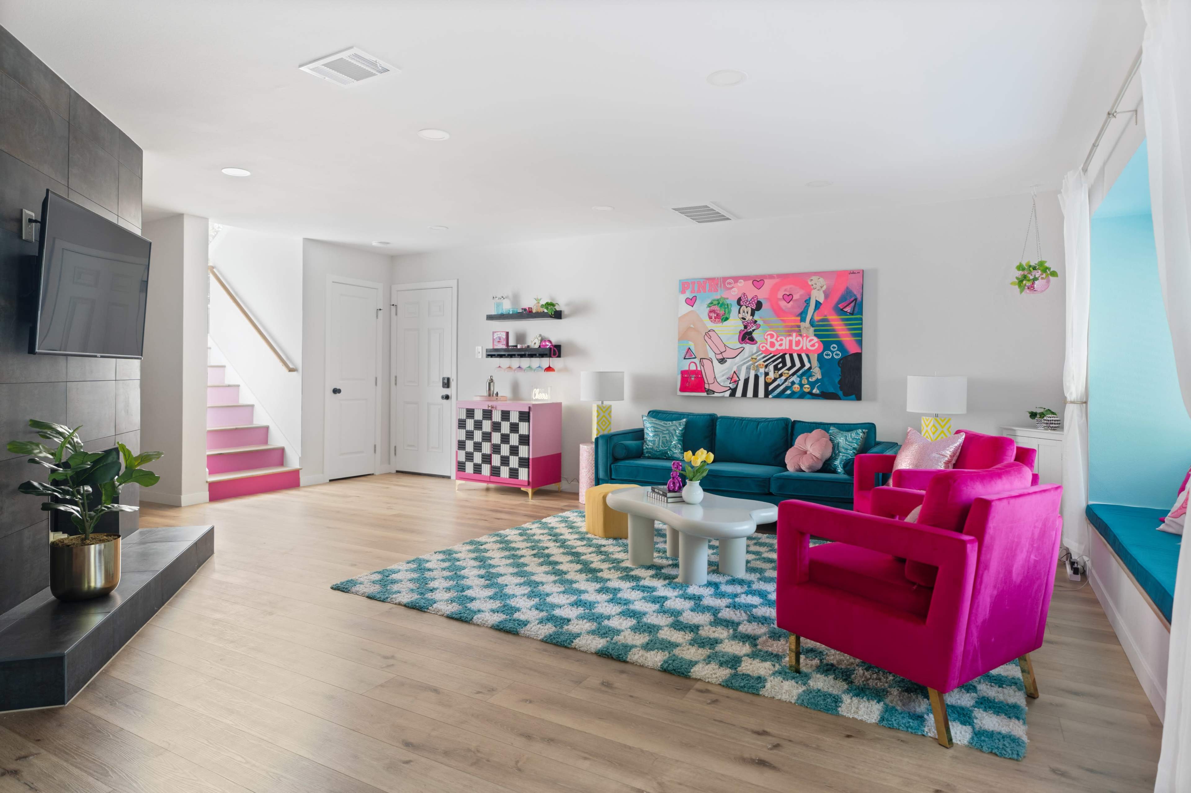 Colorful, IG Worthy Dreamhouse Image in Dittmar-Slaughter, Austin, TX
