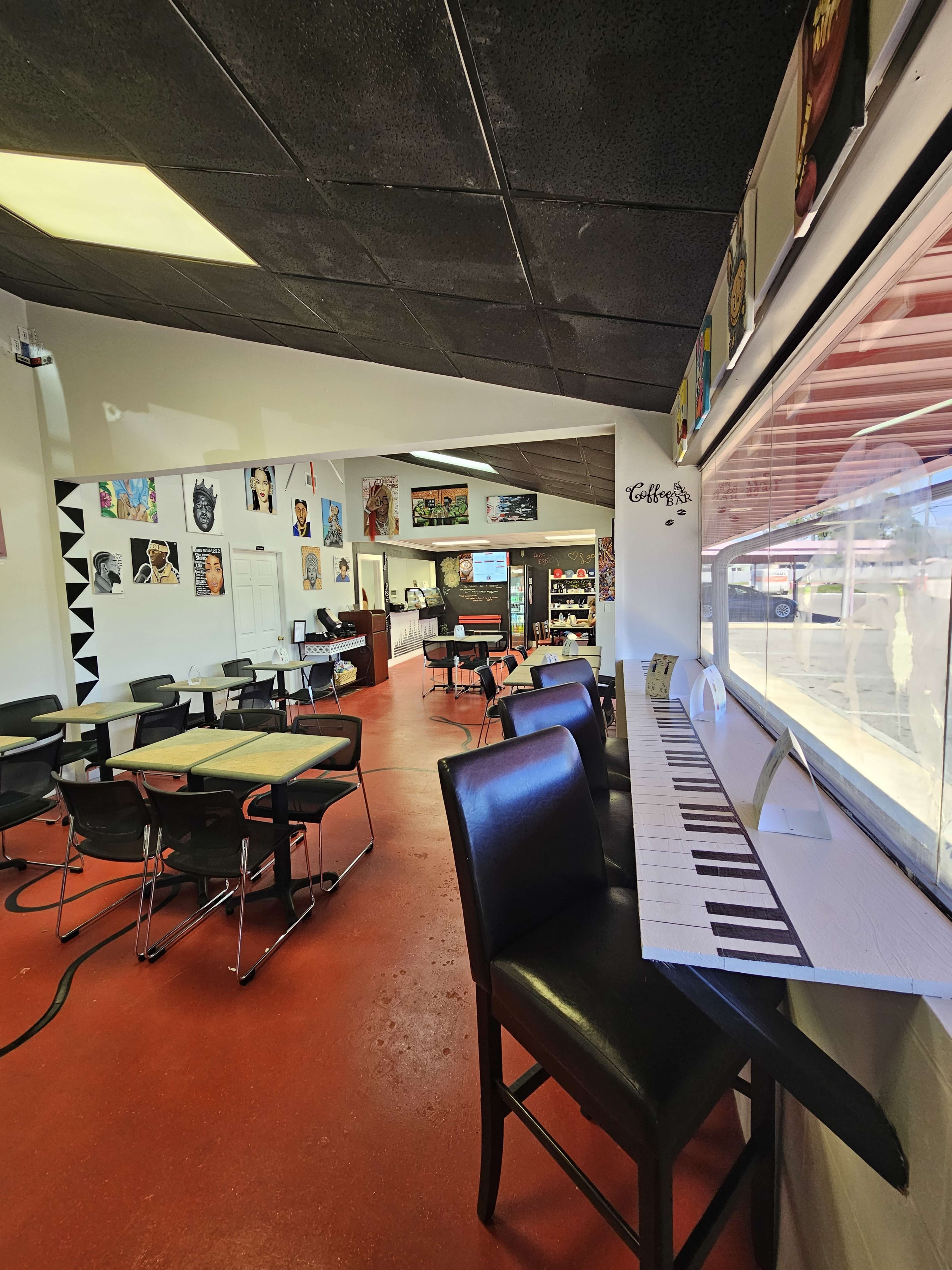 Music-Themed Coffee Lounge with Performance Stage Image in Greater Carrollwood, Tampa, FL