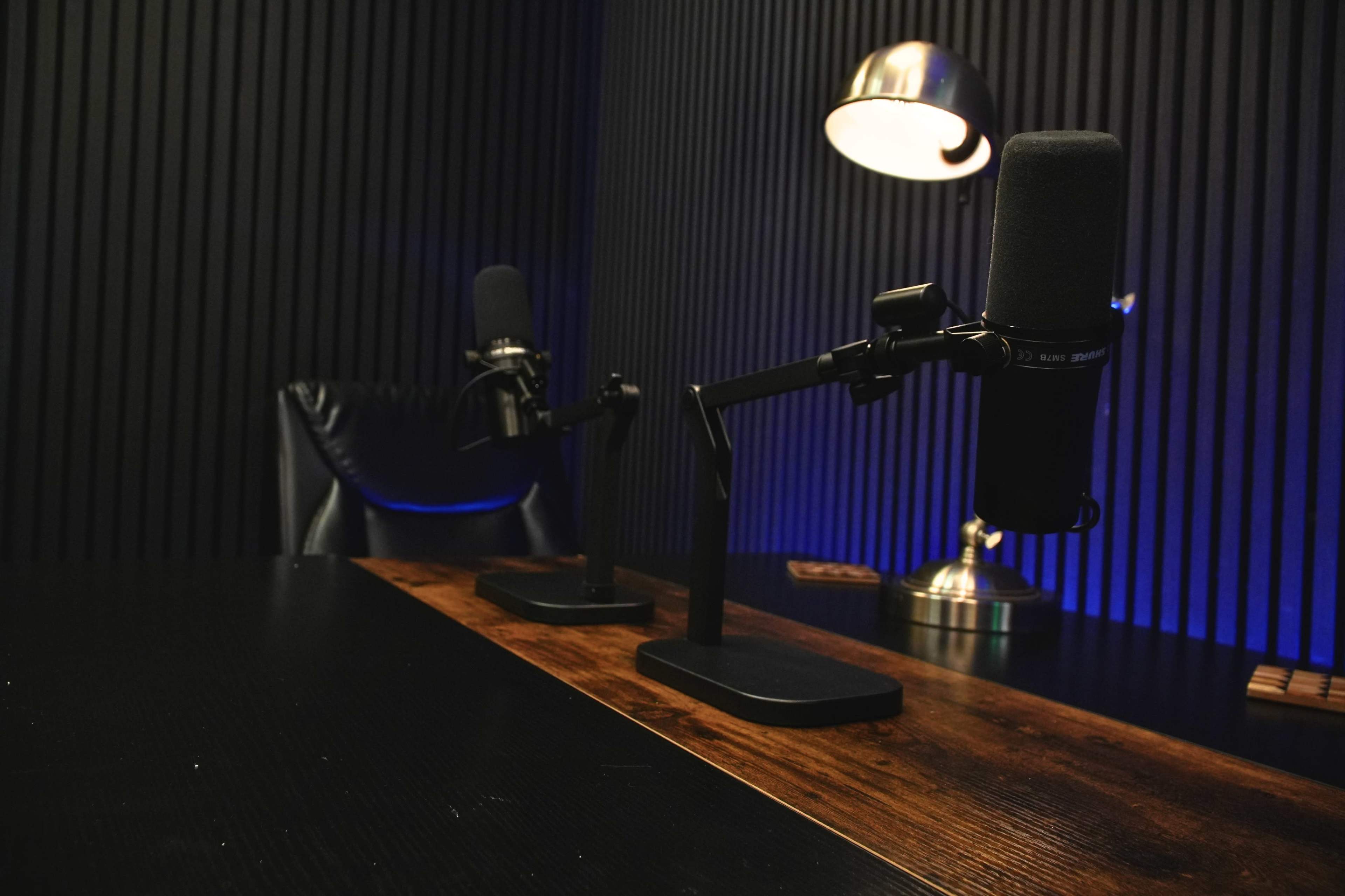 Speakeasy Style Podcast Studio with Immersive Conversation Sets Image in Costa Mesa, Costa Mesa, CA