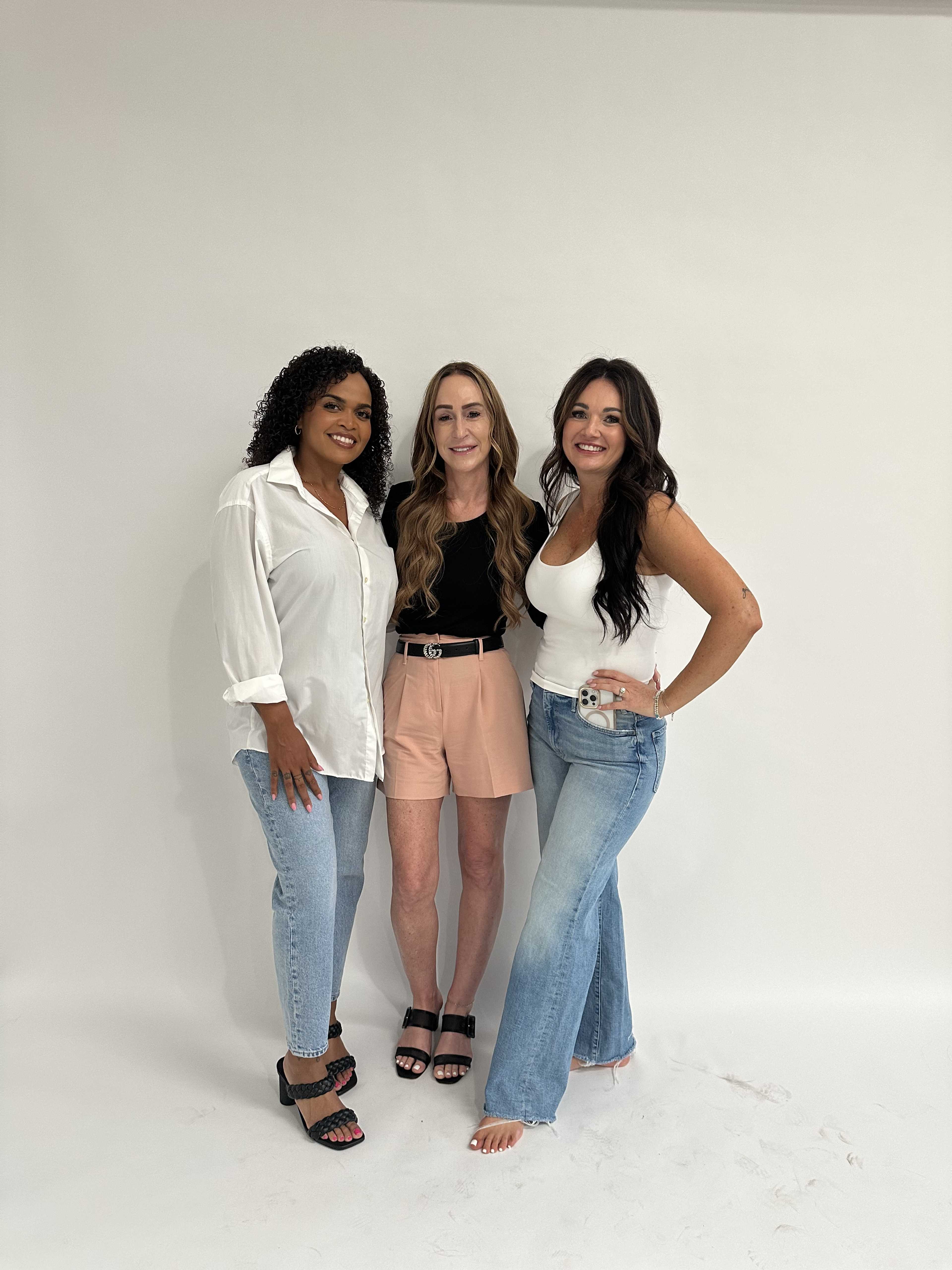 Green screen photo shoot