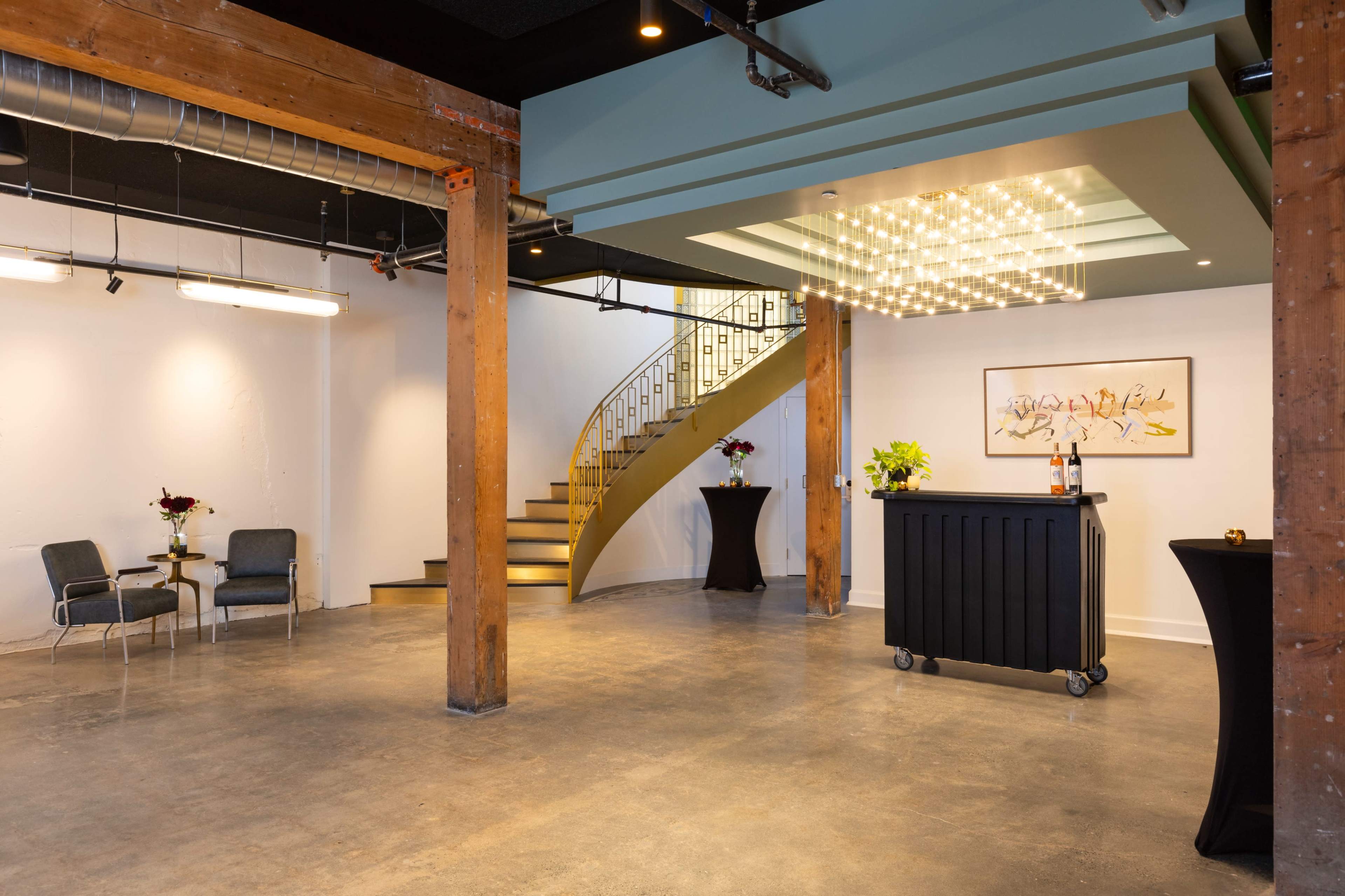 Radiator Room offers a chic canvas for your next big event! Image in Belltown, Seattle, WA