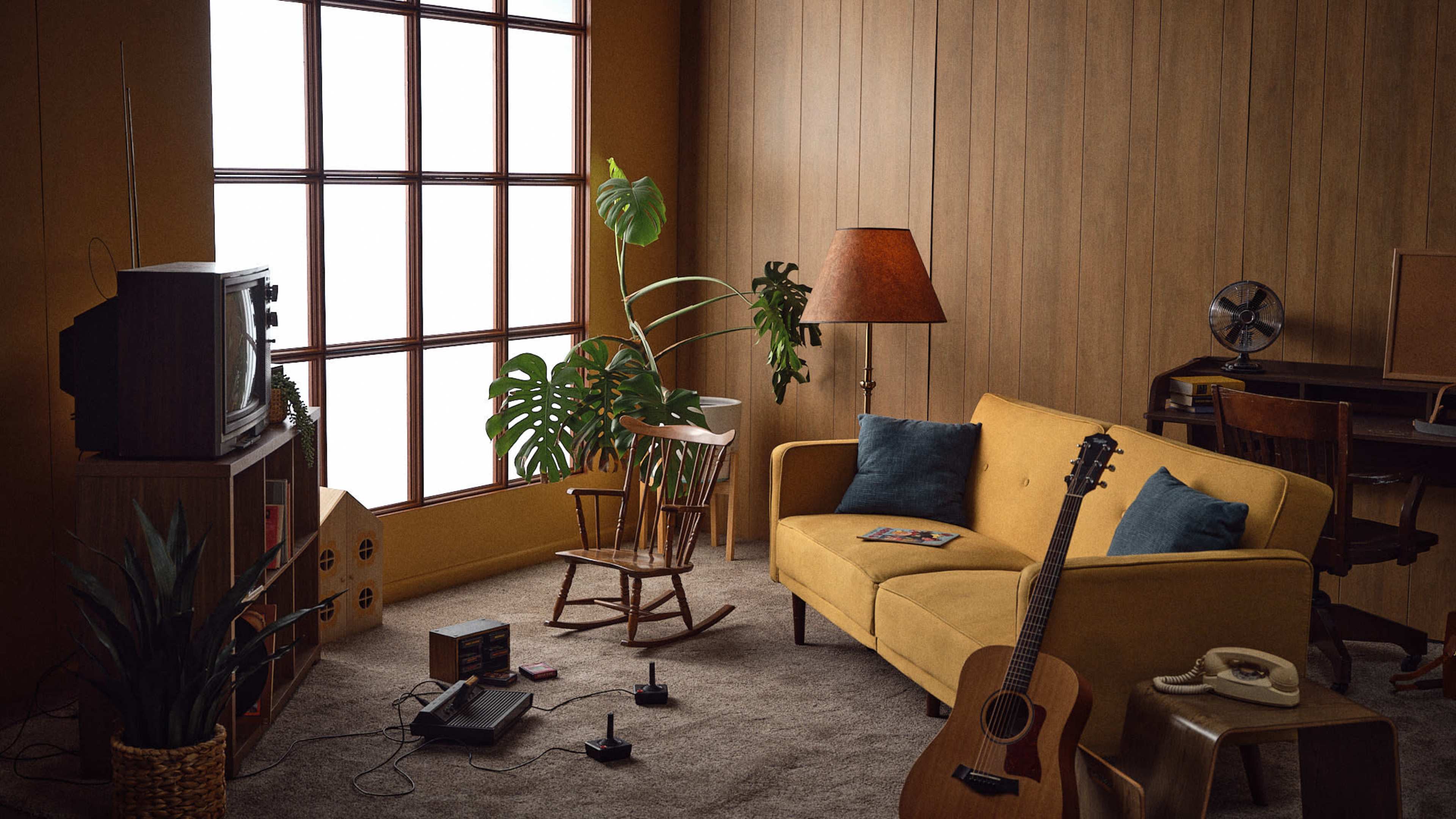 Retro Vintage Living Room | Editorial, Lifestyle & Film Shoots Image in Floresta Gardens - Bradrick, San Leandro, CA
