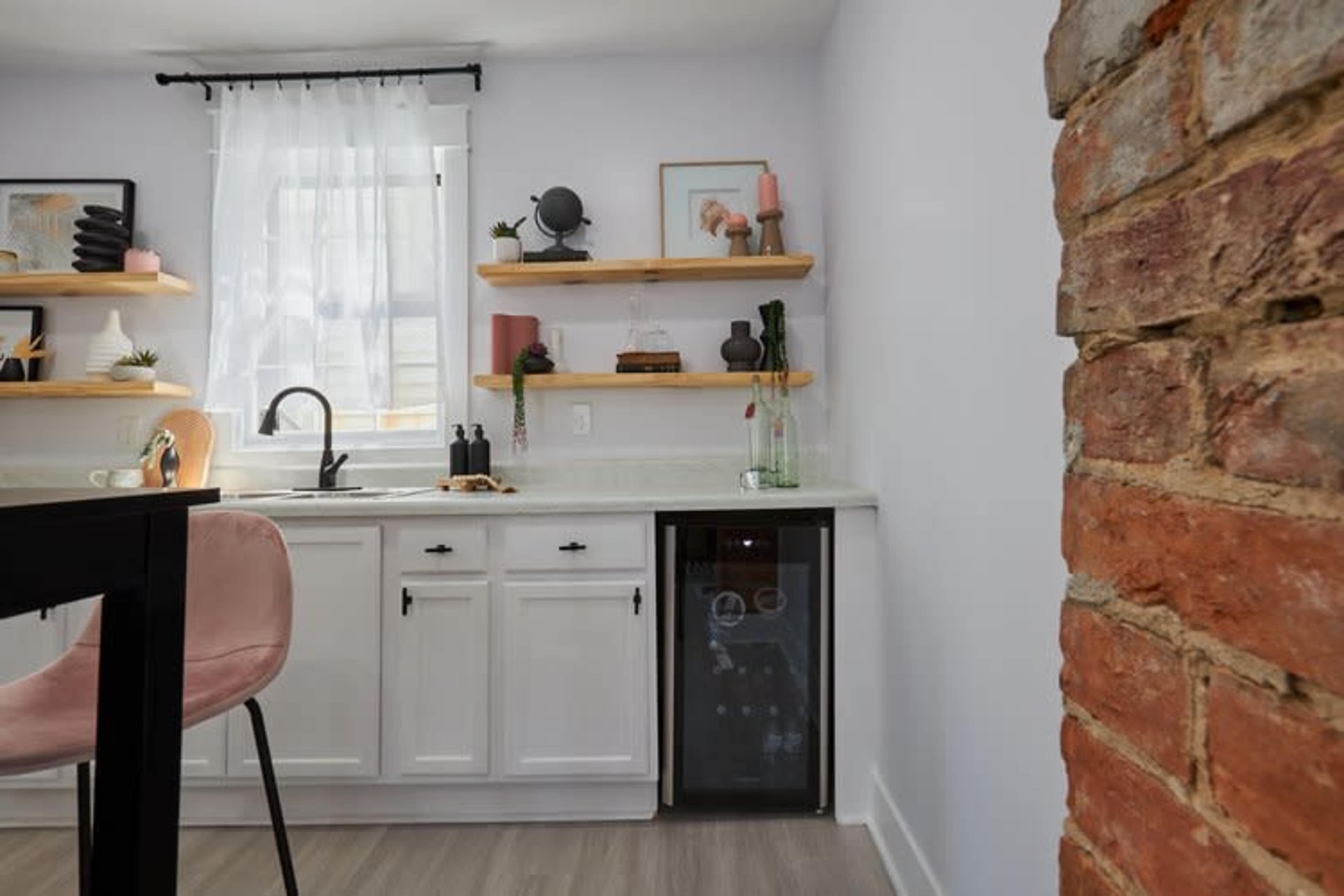 Vibrant Photography Studio with Exposed Brick in Historic New Albany Image in New Albany Township, New Albany, IN