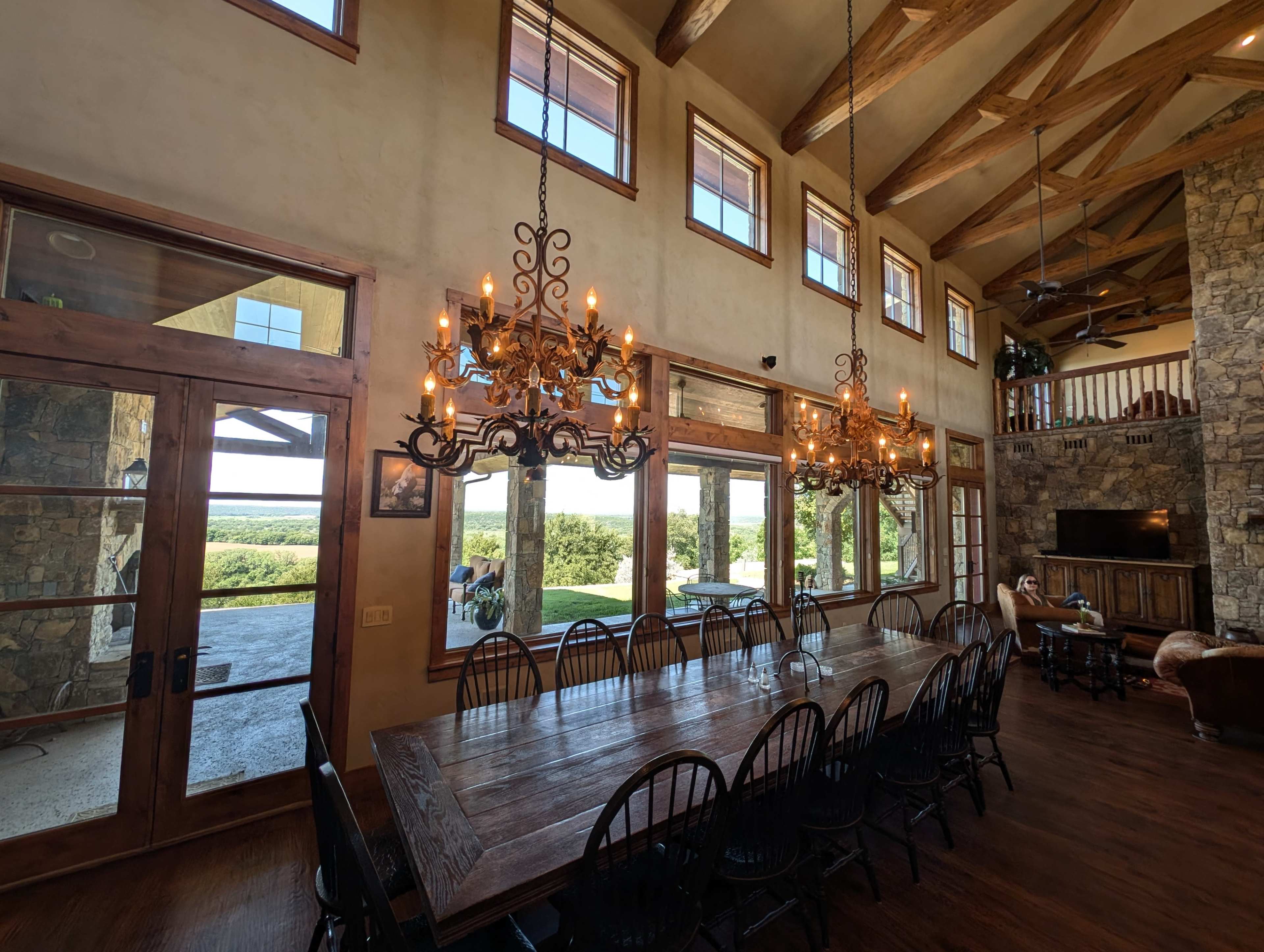 Luxury Ranch Mansion 14,000sq ft overlooking Brazos River Image in , Graham, TX