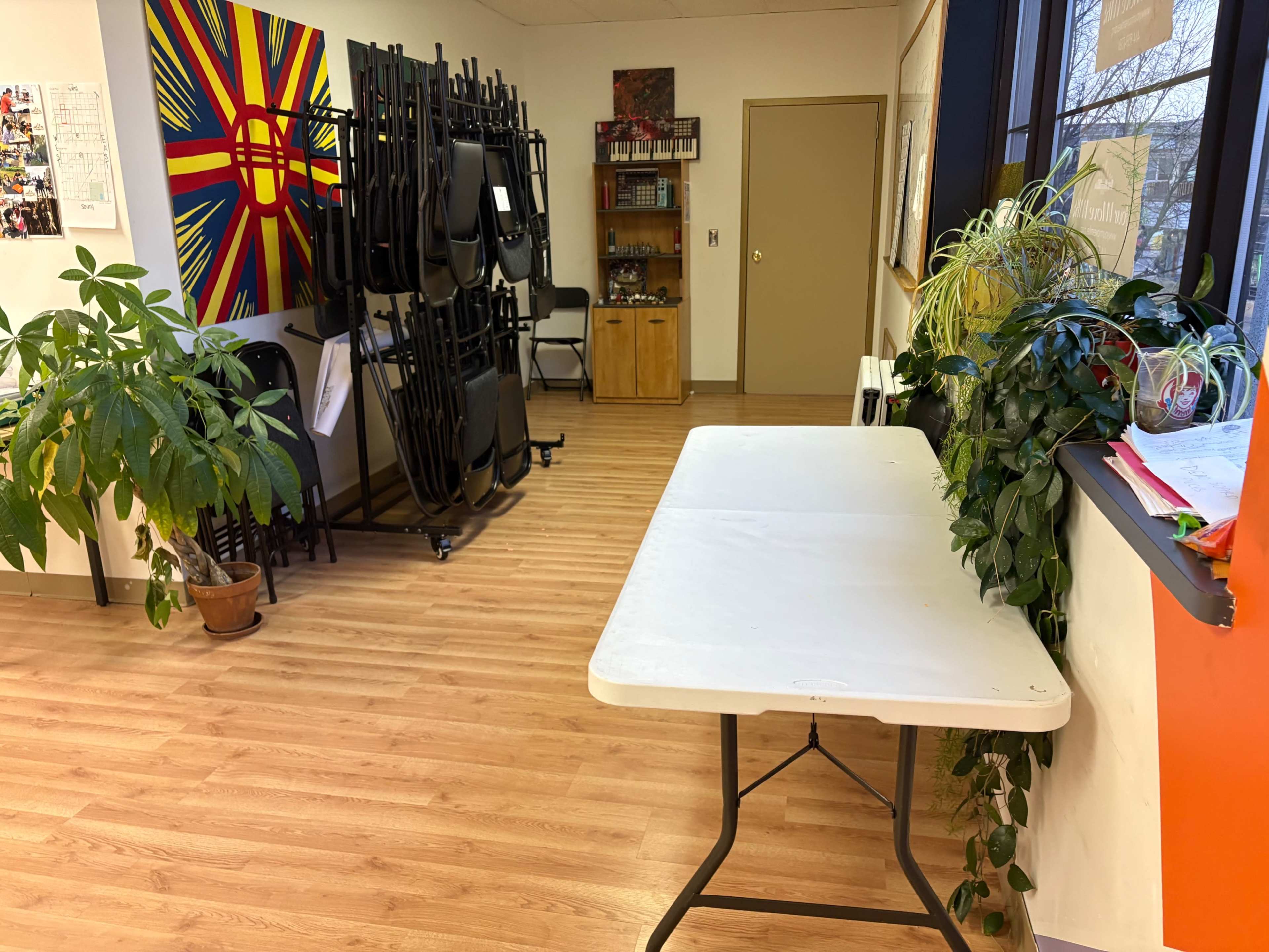 Bright Vibrant Party Venue with Natural Light Image in Historic Mitchell Street, Milwaukee, WI