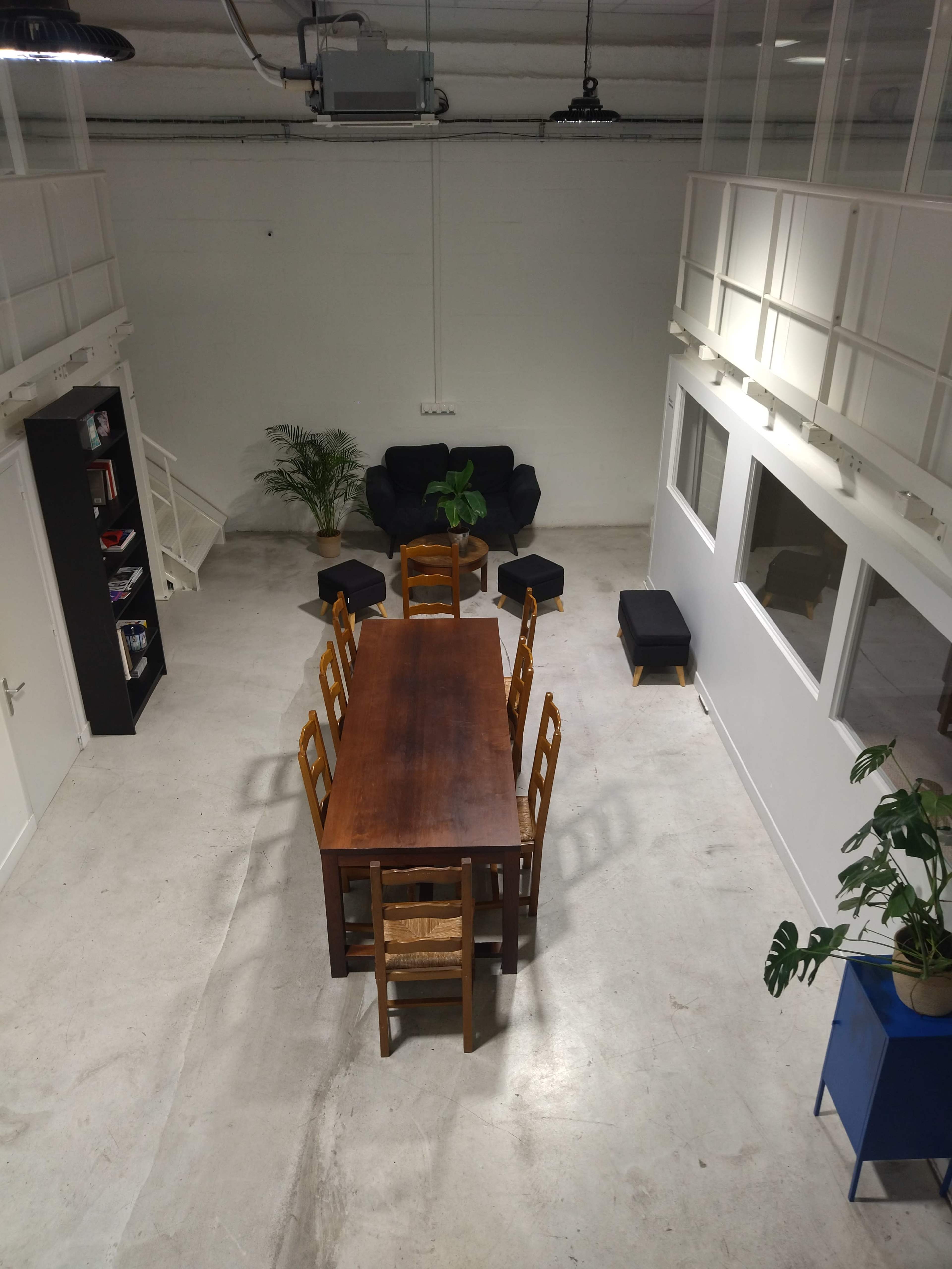 Espace de vie convivial Image dans , Pantin, 