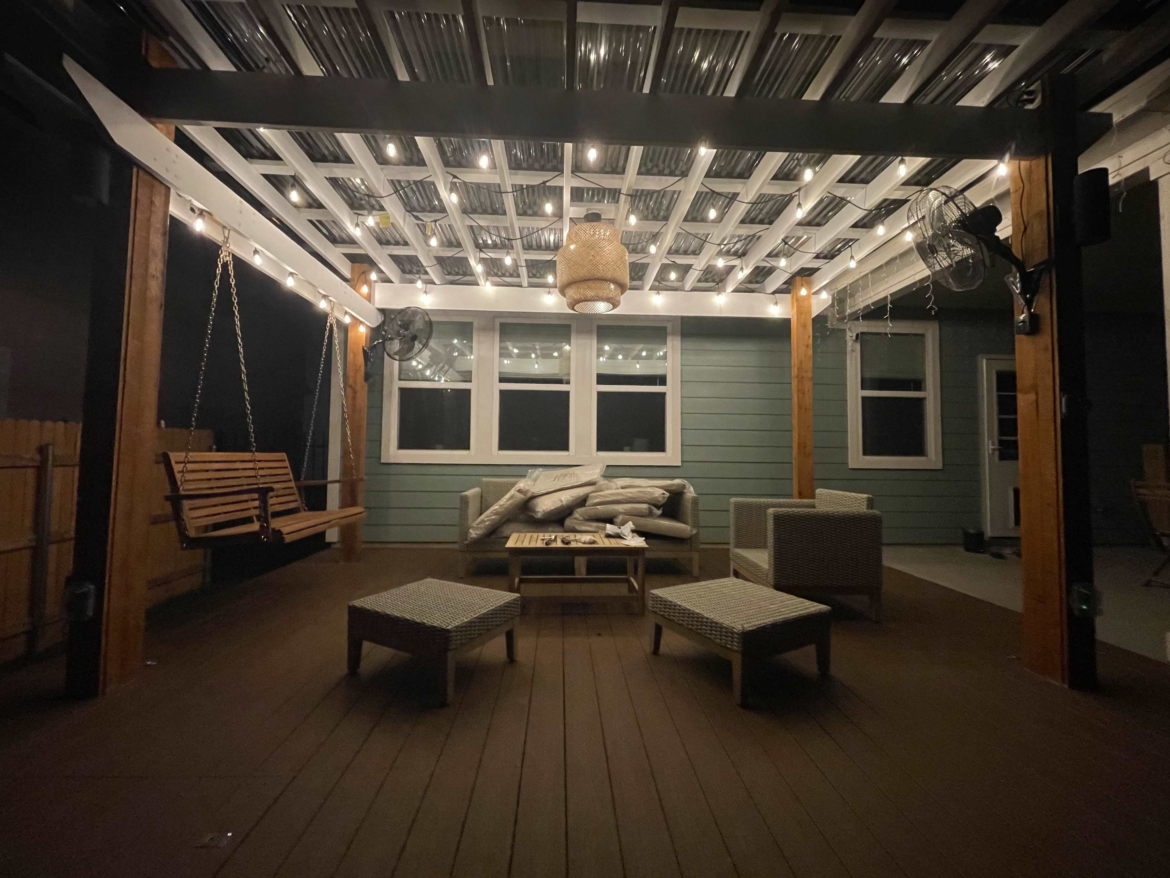 Versatile Austin Backyard Event Space with Flexible Setup Image in Cantarra, Pflugerville, TX