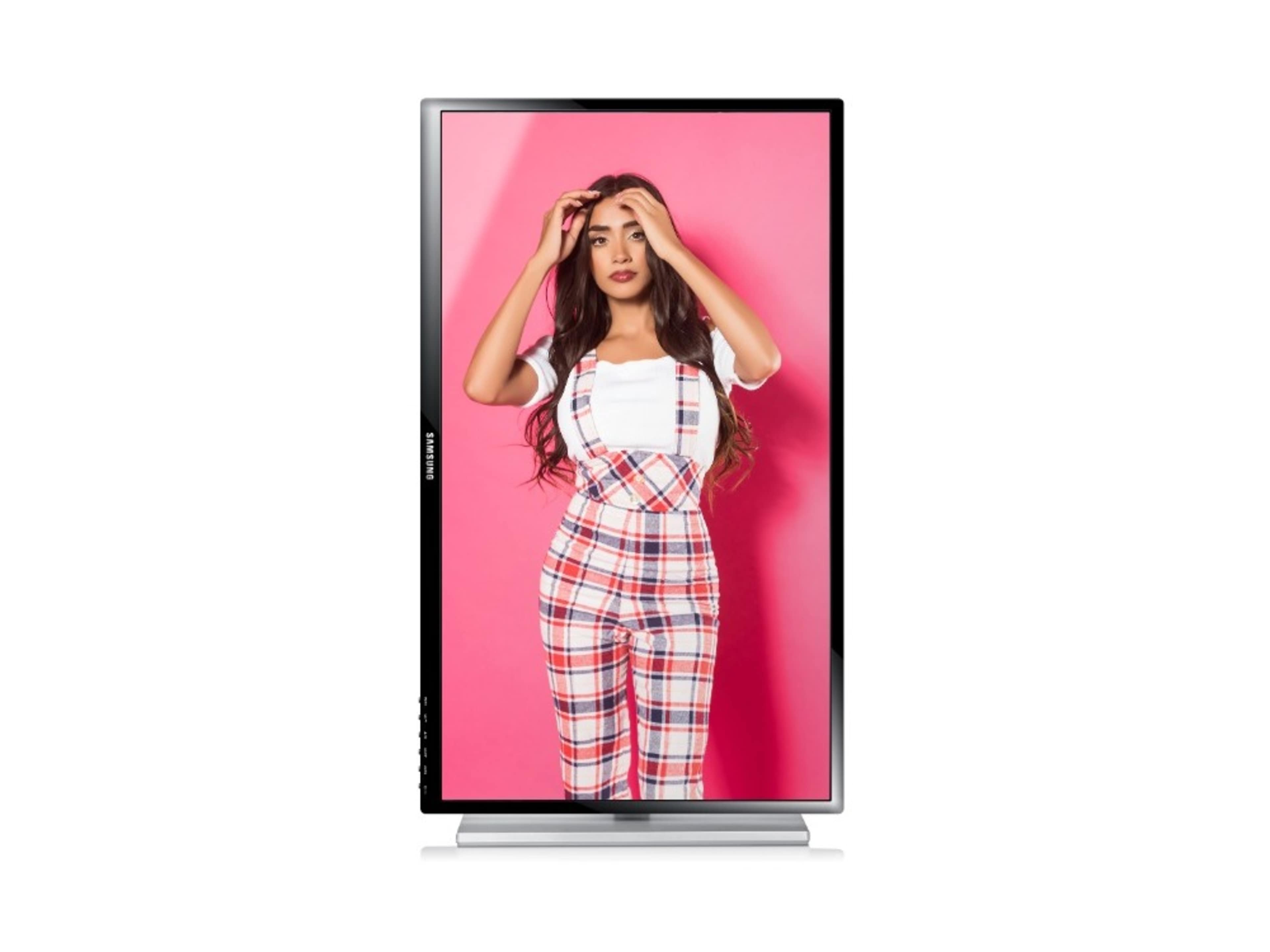 Portrait Swiveling Monitor (HDMI+Adaptors)