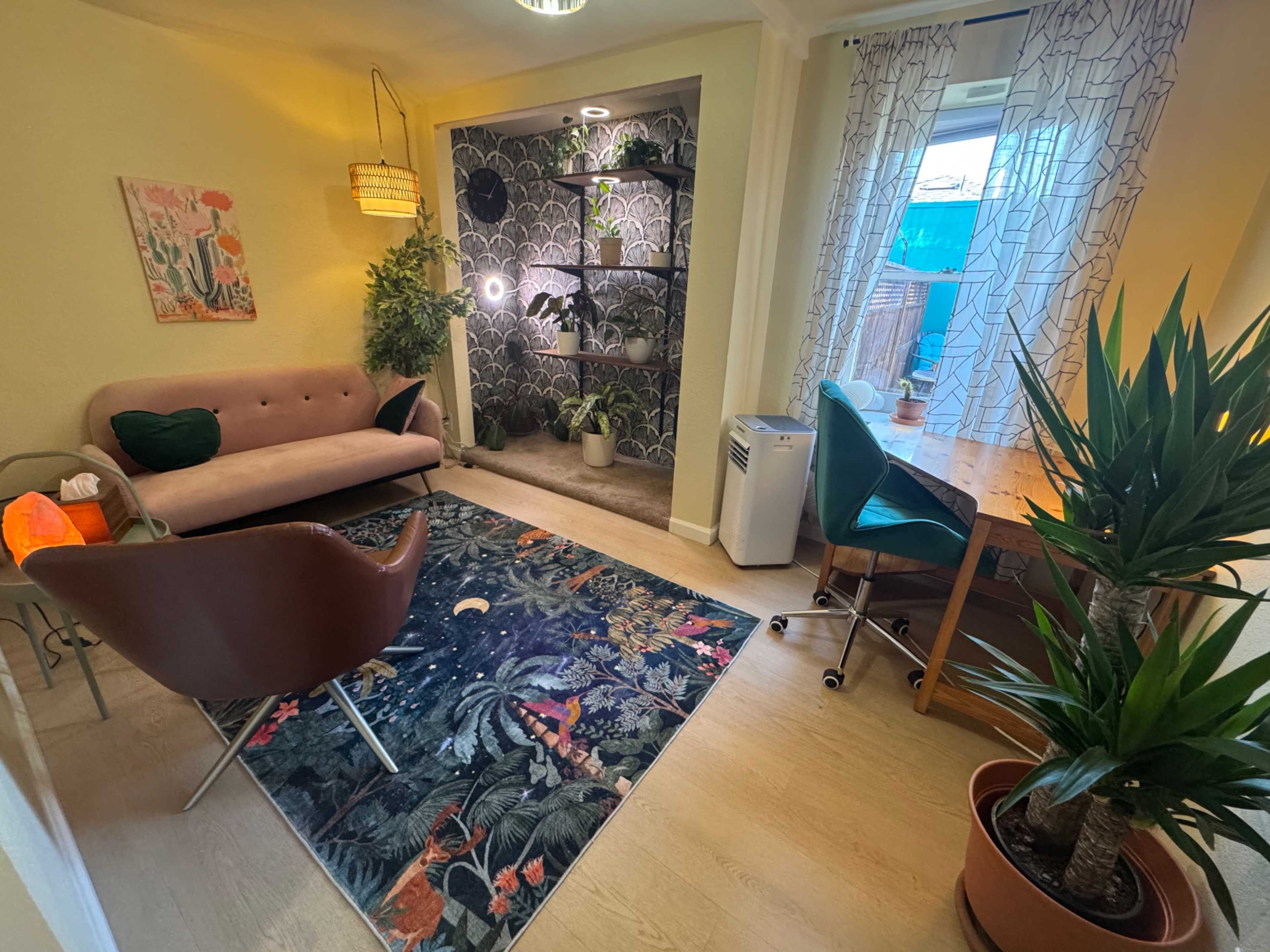 Oakland Wellness Suite filled with plants and natural lighting II Image in School, Oakland, CA