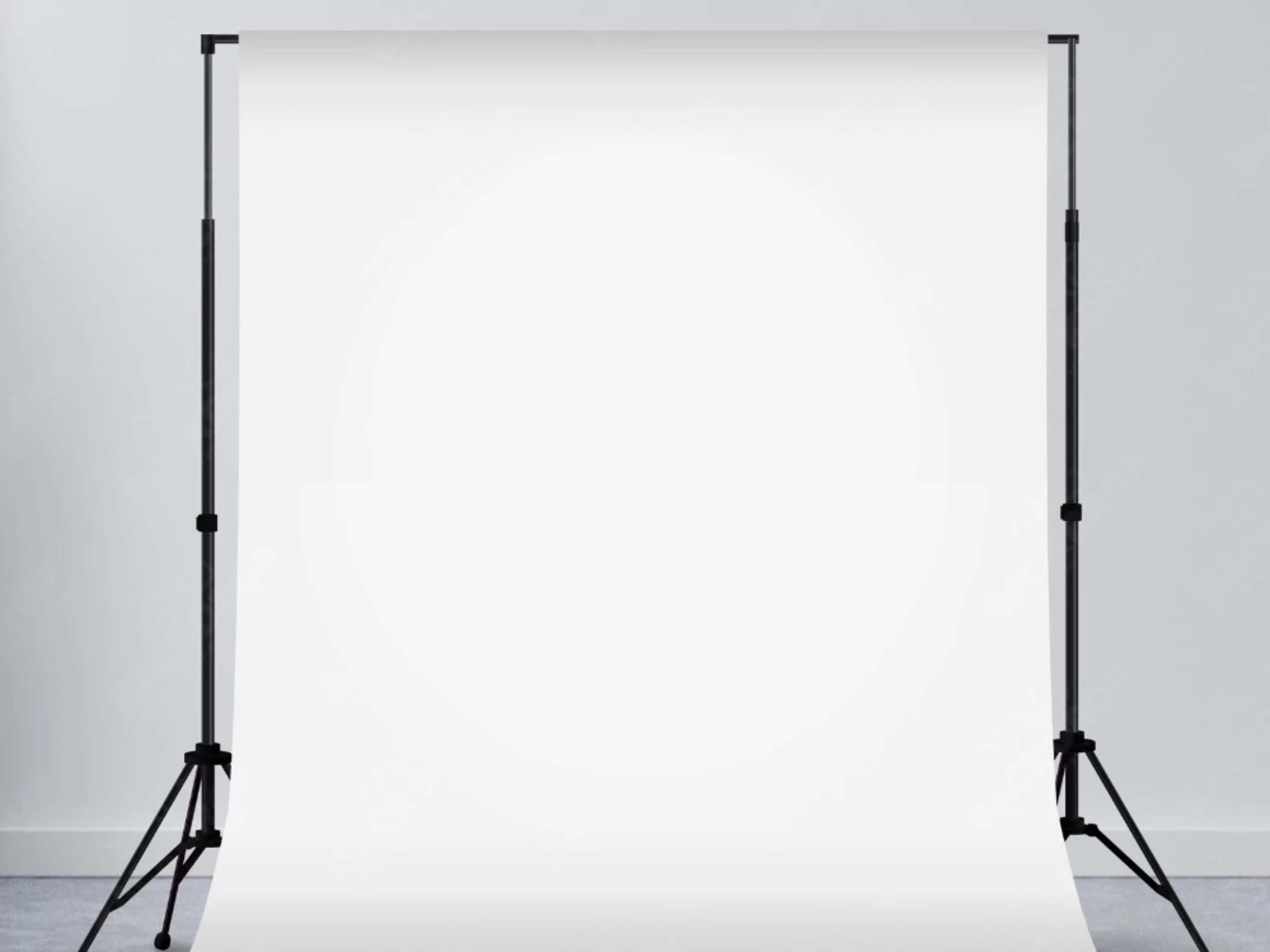 Roll-Down Backdrop | White