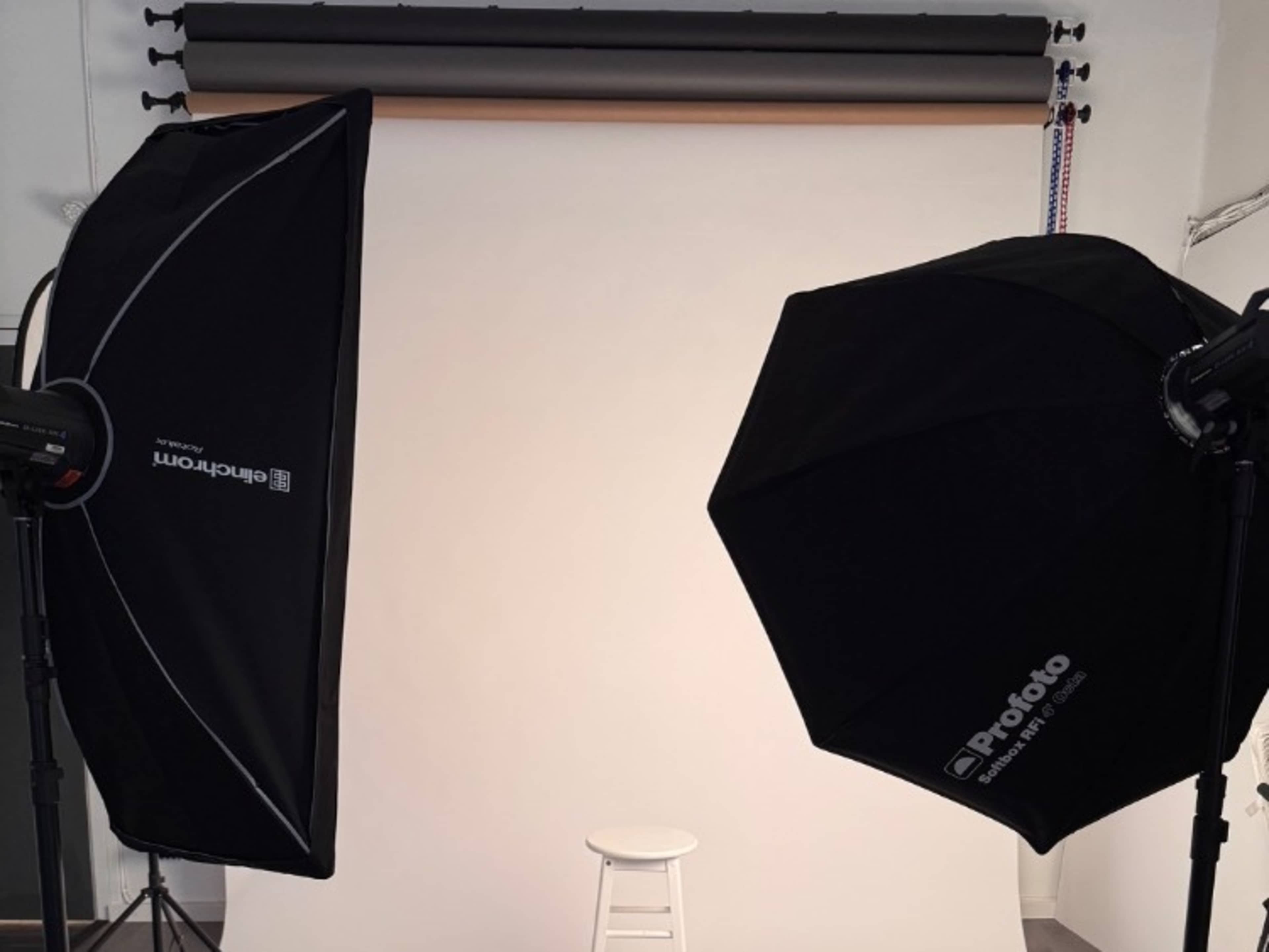 Essential Studio Package - 2 Lights & modifiers 