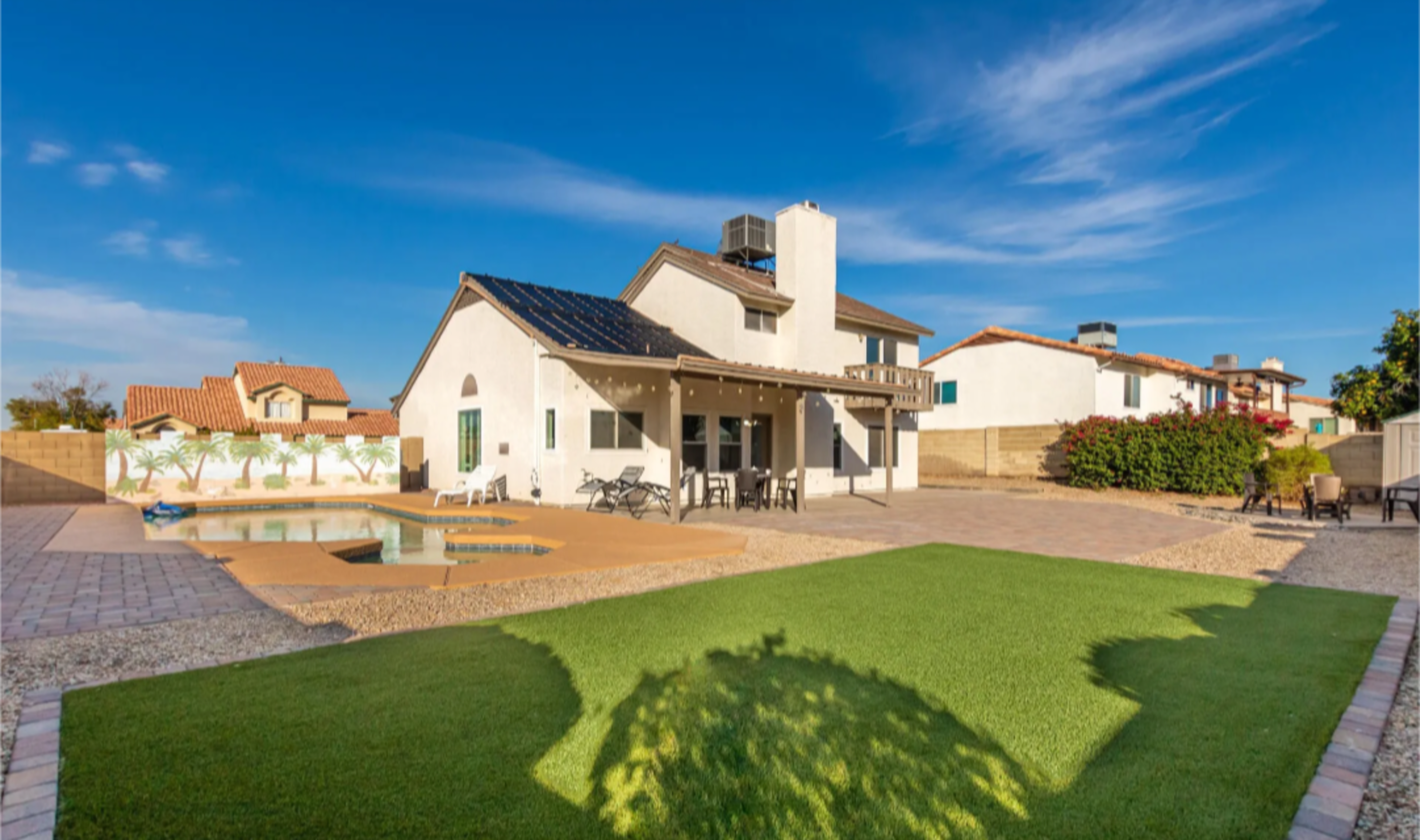 Luxury PHX Meeting/Gathering Home with FREE Heated Pool Image in Chesapeake Park, Peoria, AZ