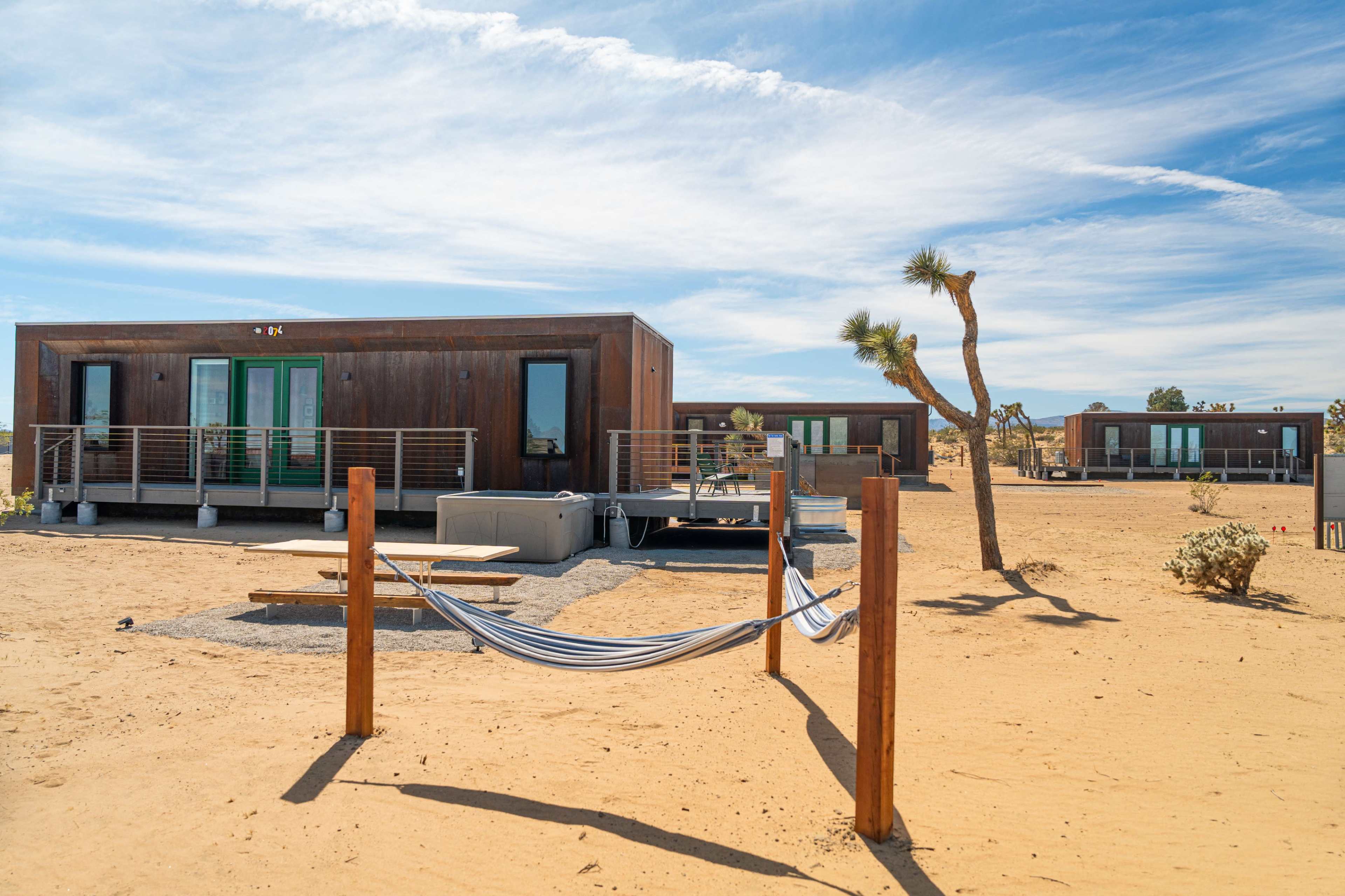 3 Modular Homes + Double Pickleball Courts Image in Homestead Valley, Landers, CA
