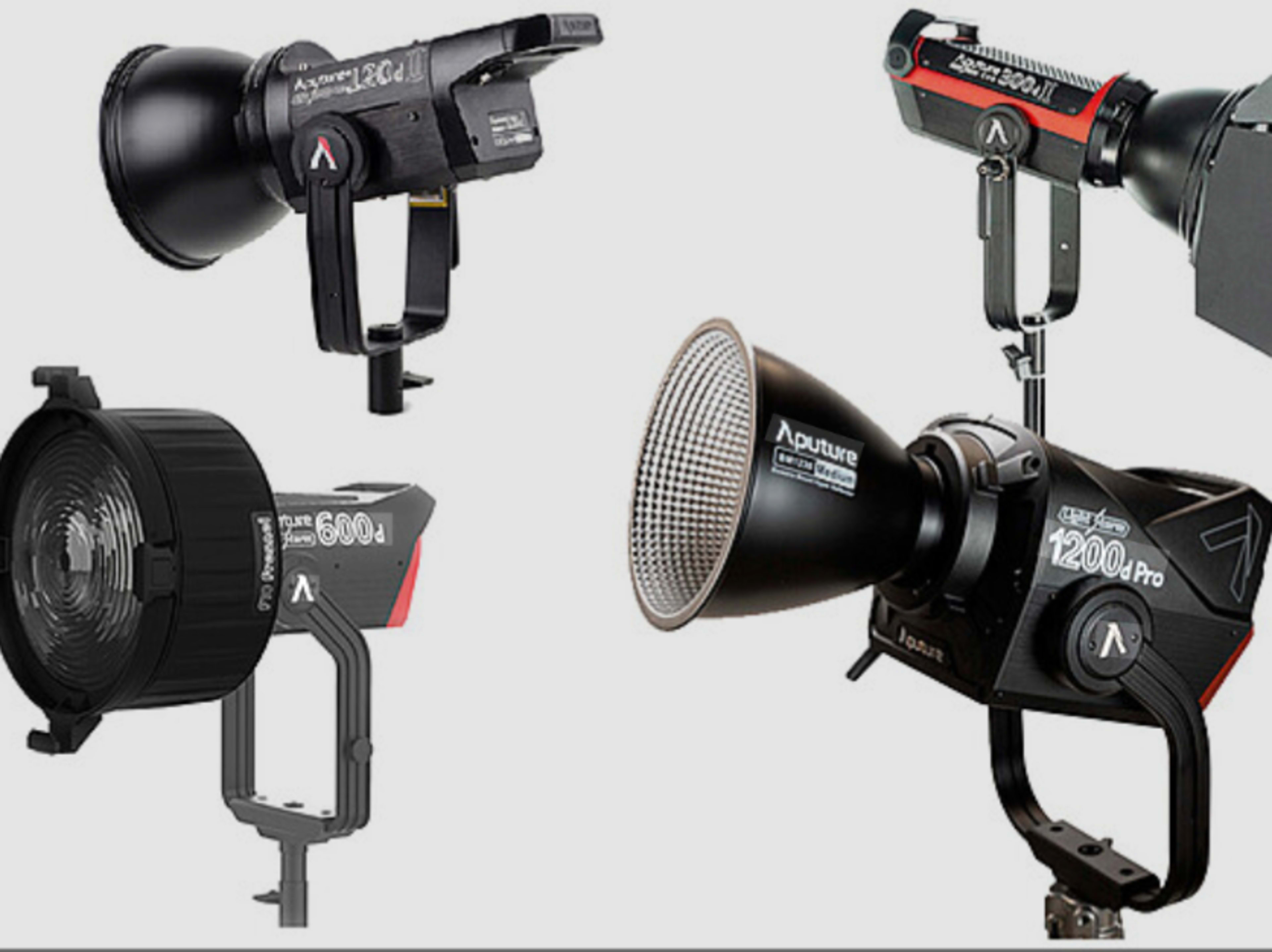 Aputure Led Light Kit and Modifiers