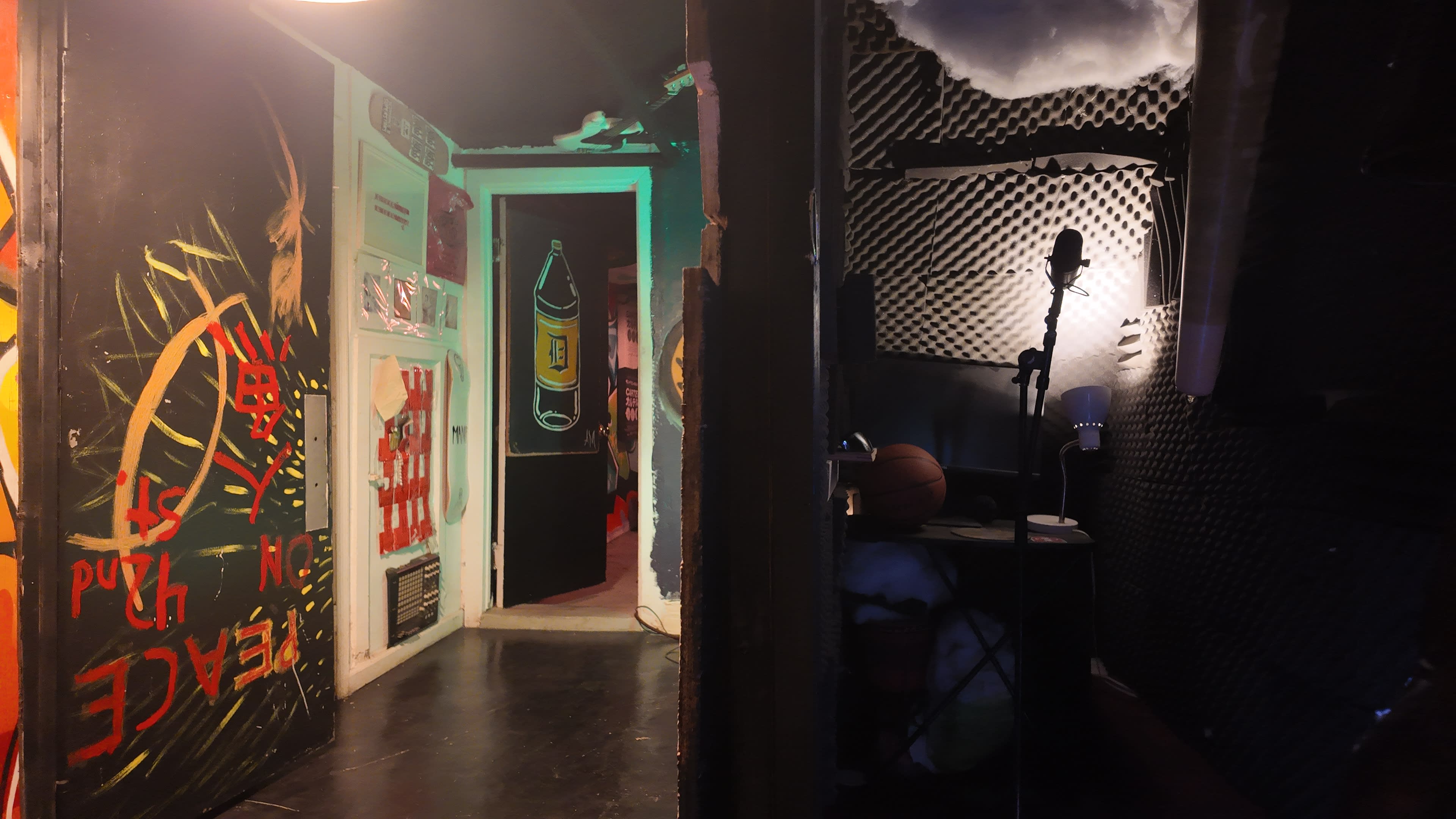 Uptown Music Studio with "Junkyard" Backyard. Image in Mott Haven, bronx, NY